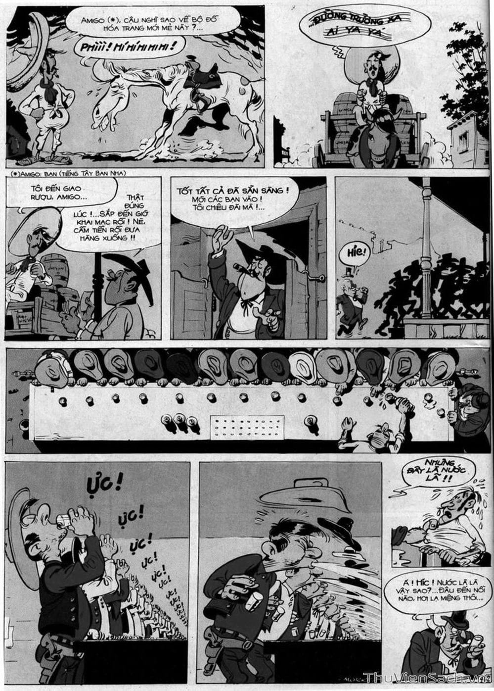 Truyện Tranh Cuộc Phiêu Lưu Kỳ Thú Của Lucky Luke trang 3