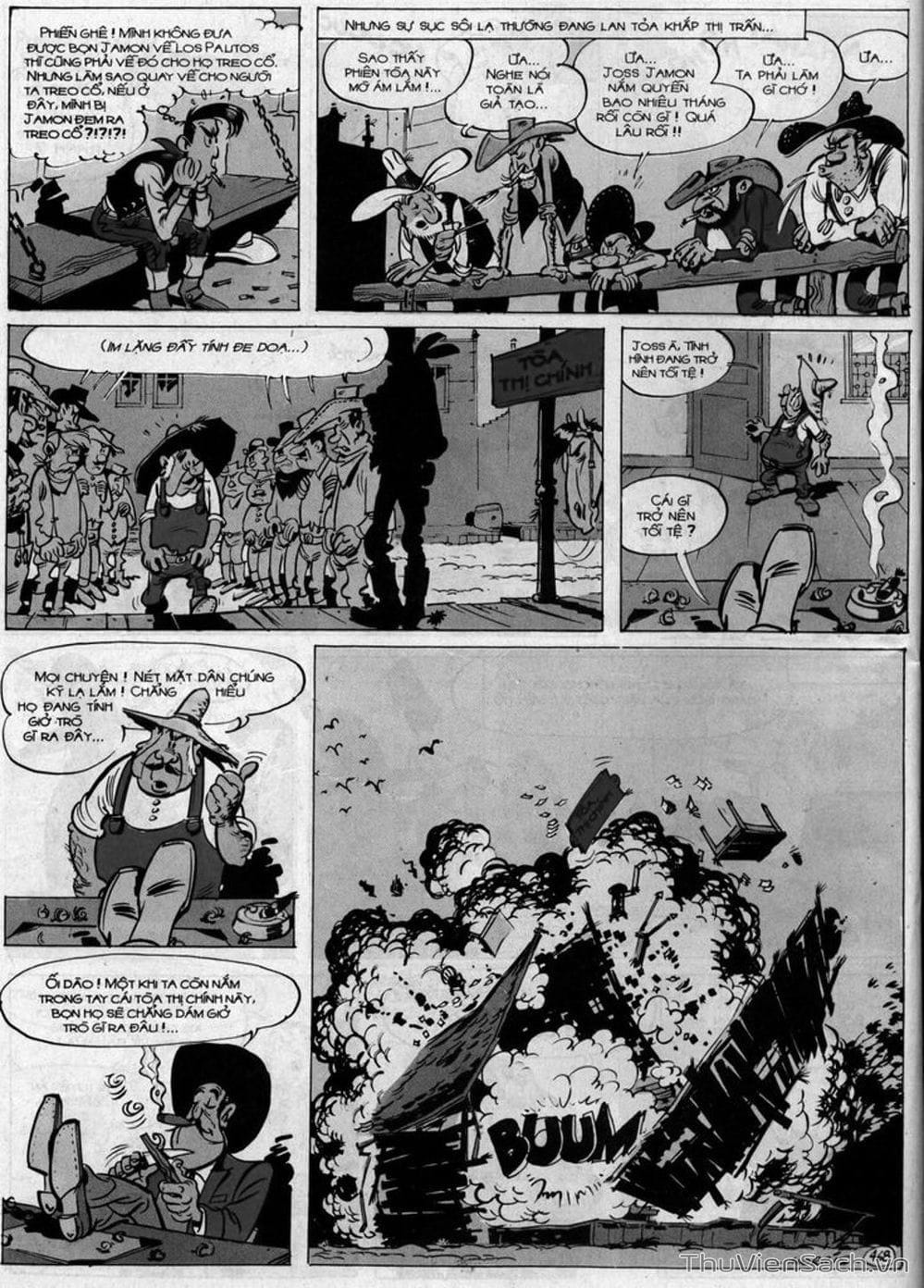 Truyện Tranh Cuộc Phiêu Lưu Kỳ Thú Của Lucky Luke trang 3