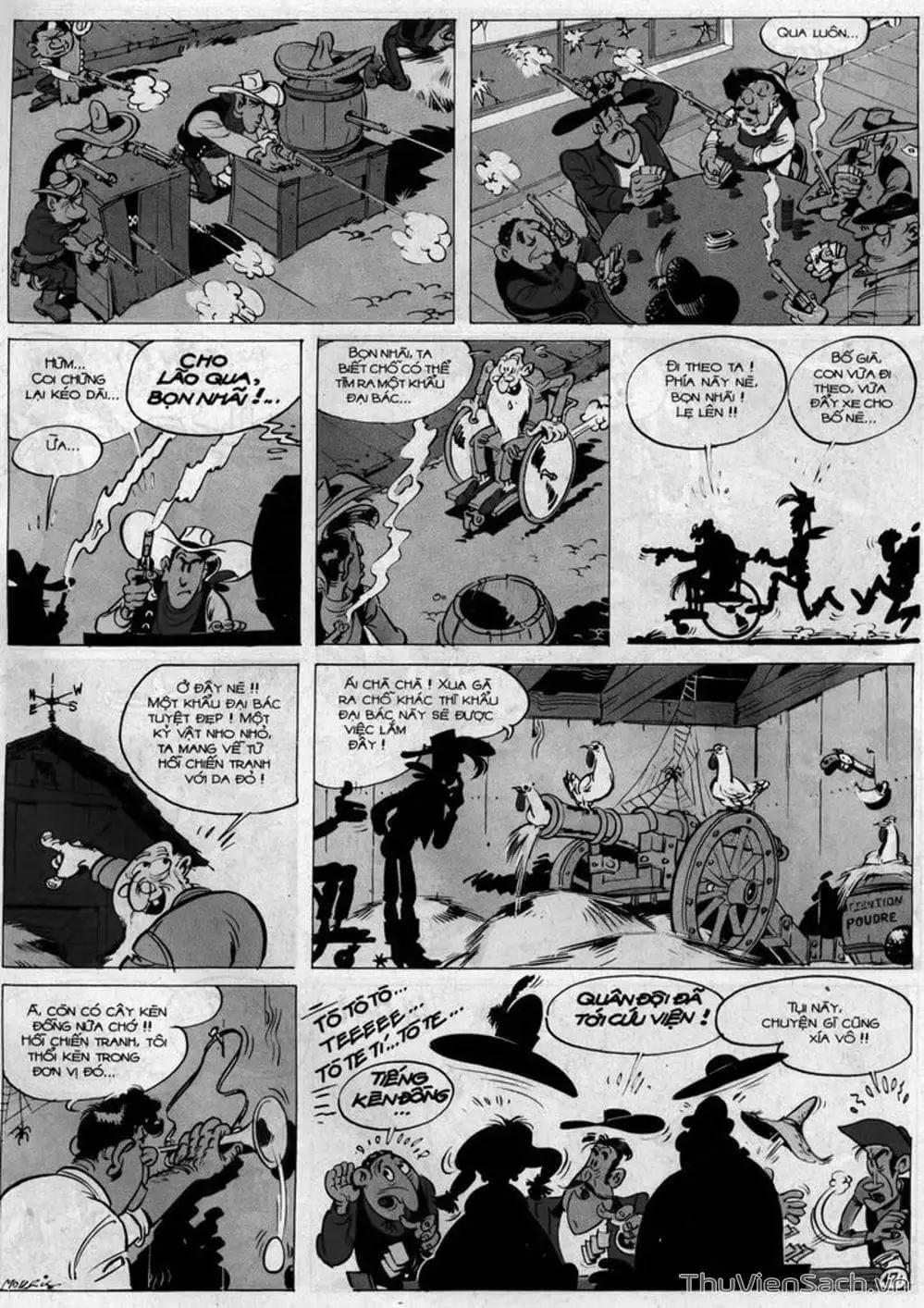 Truyện Tranh Cuộc Phiêu Lưu Kỳ Thú Của Lucky Luke trang 3