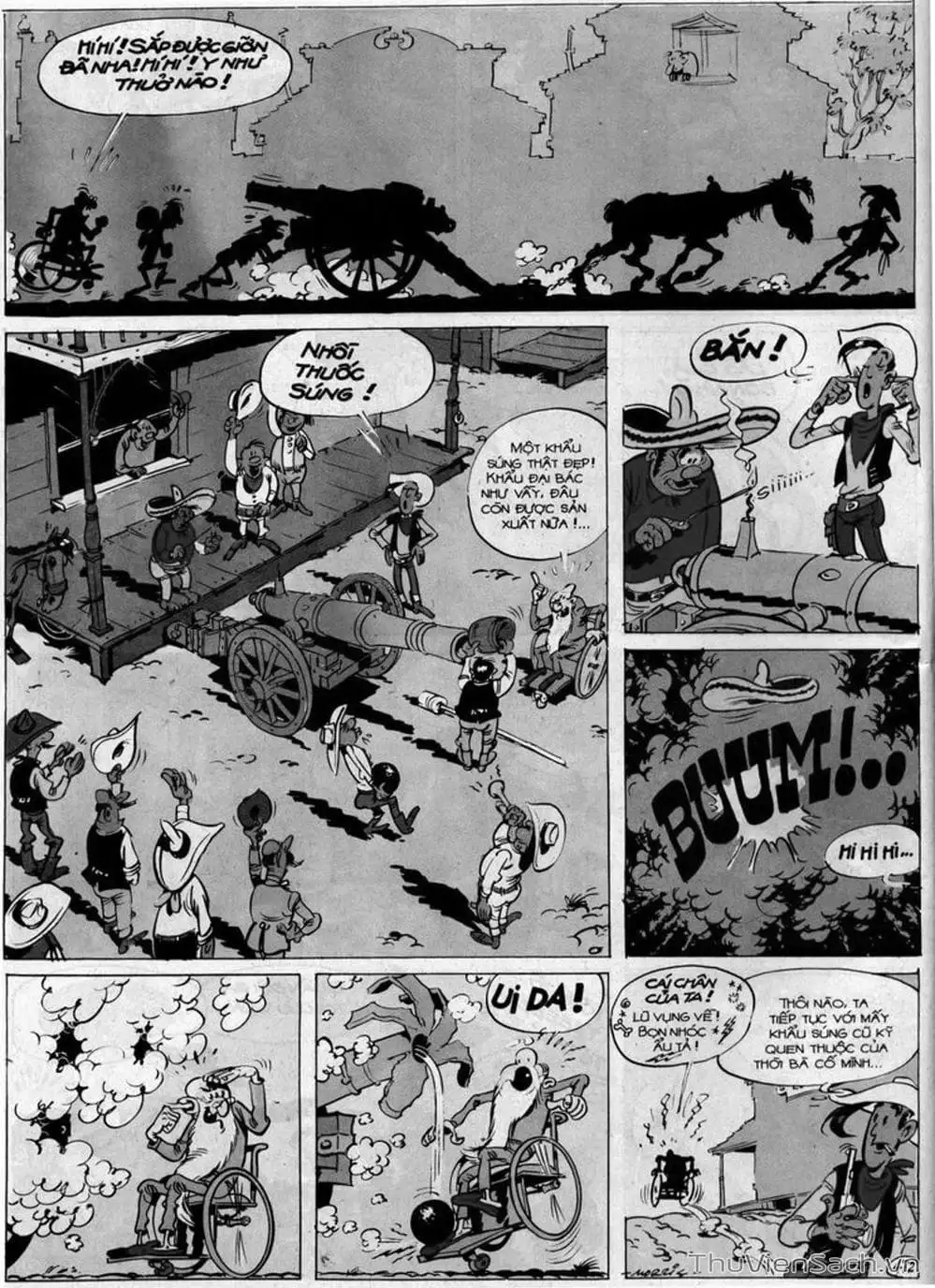 Truyện Tranh Cuộc Phiêu Lưu Kỳ Thú Của Lucky Luke trang 3