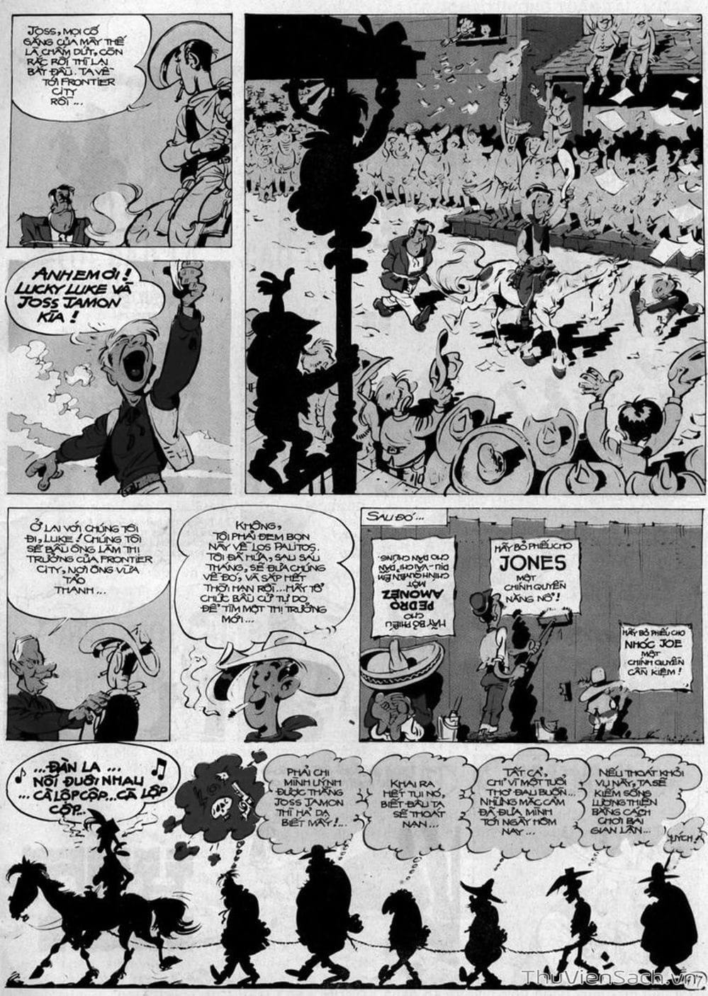 Truyện Tranh Cuộc Phiêu Lưu Kỳ Thú Của Lucky Luke trang 3