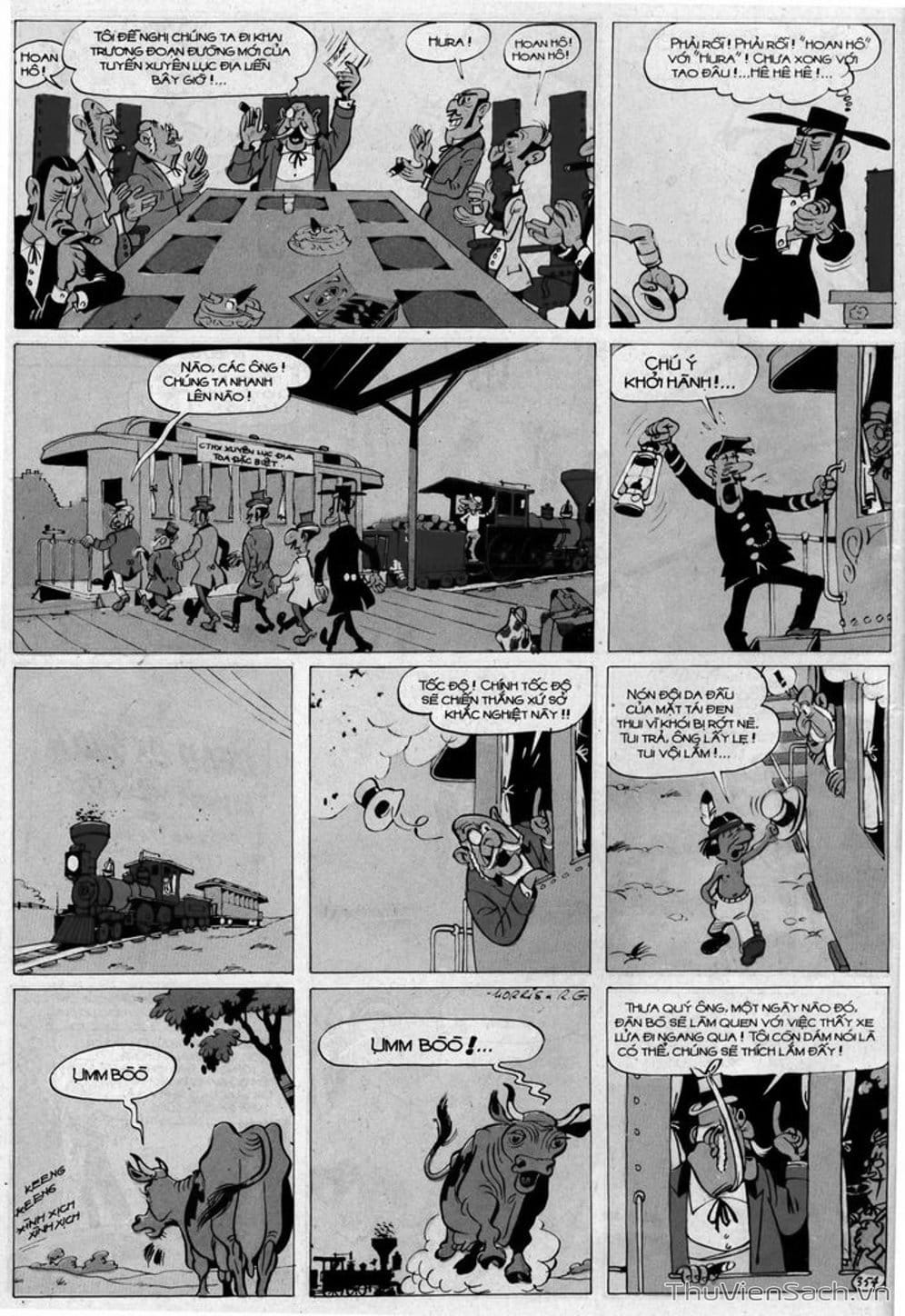 Truyện Tranh Cuộc Phiêu Lưu Kỳ Thú Của Lucky Luke trang 3