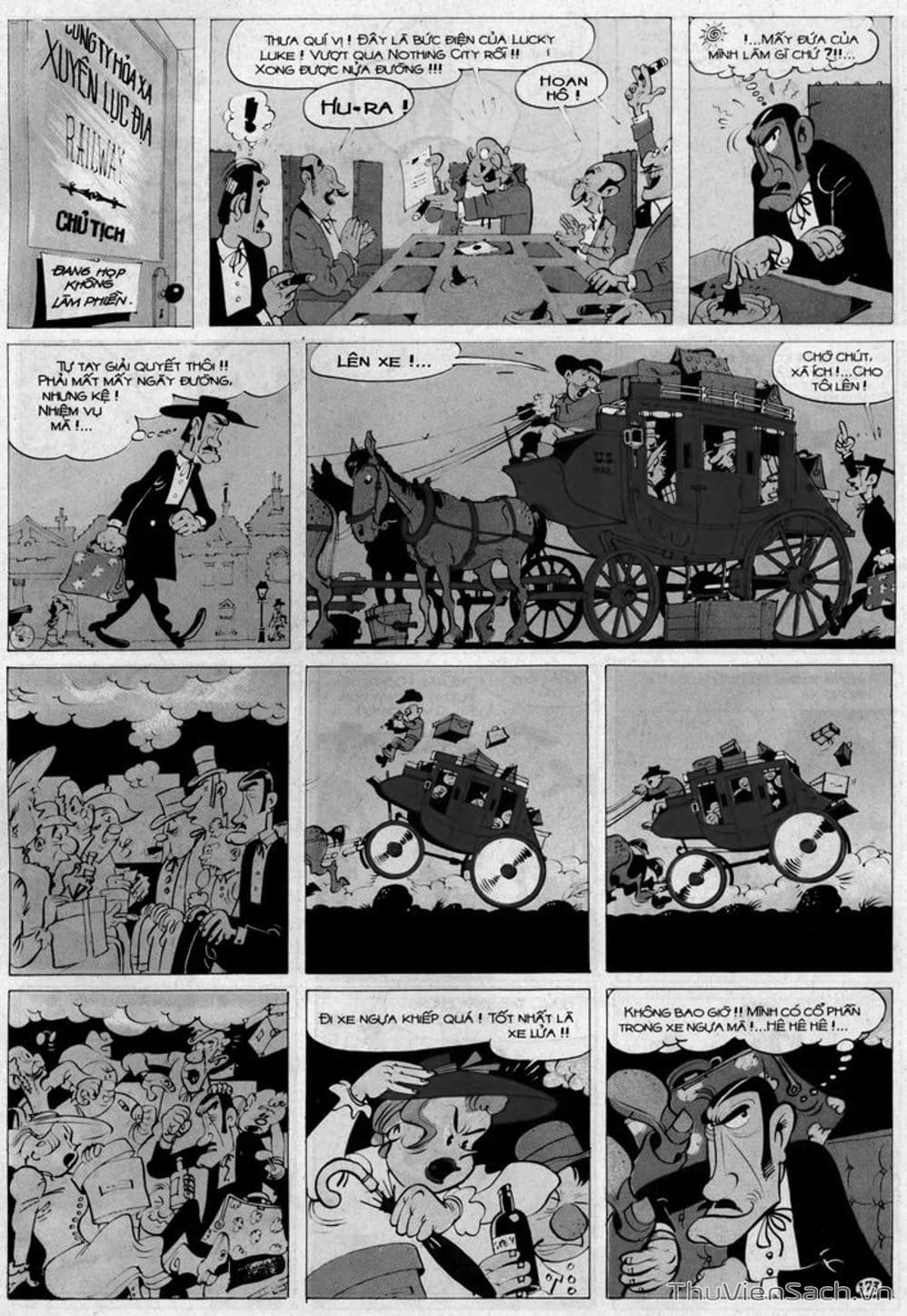 Truyện Tranh Cuộc Phiêu Lưu Kỳ Thú Của Lucky Luke trang 3