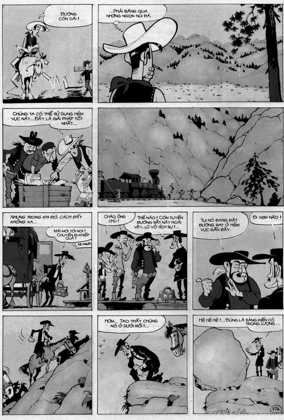 Truyện Tranh Cuộc Phiêu Lưu Kỳ Thú Của Lucky Luke trang 3