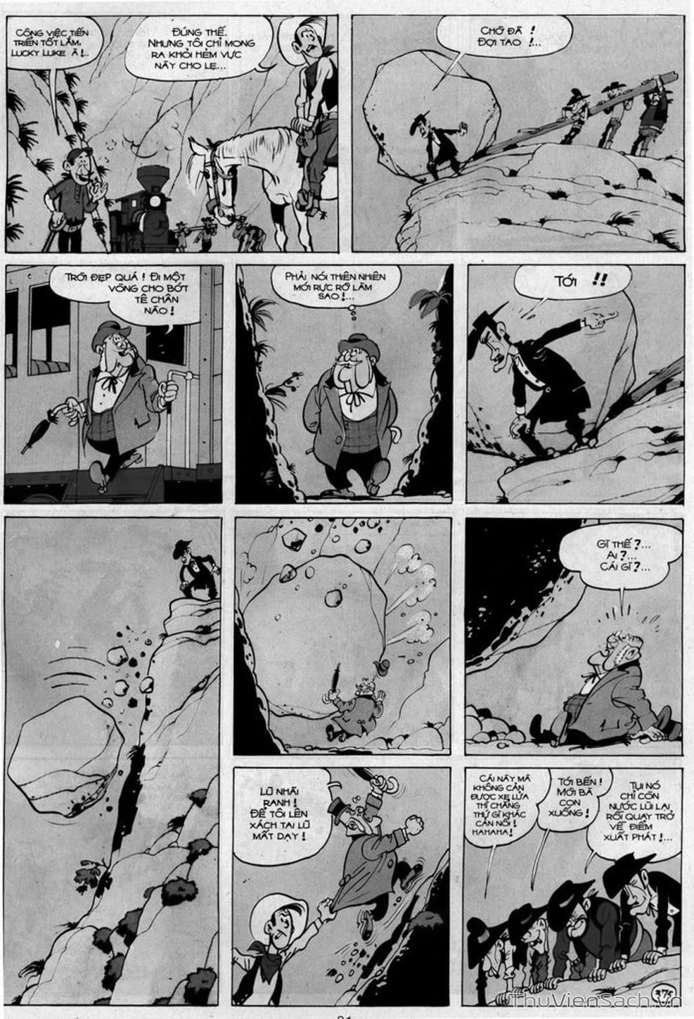 Truyện Tranh Cuộc Phiêu Lưu Kỳ Thú Của Lucky Luke trang 3