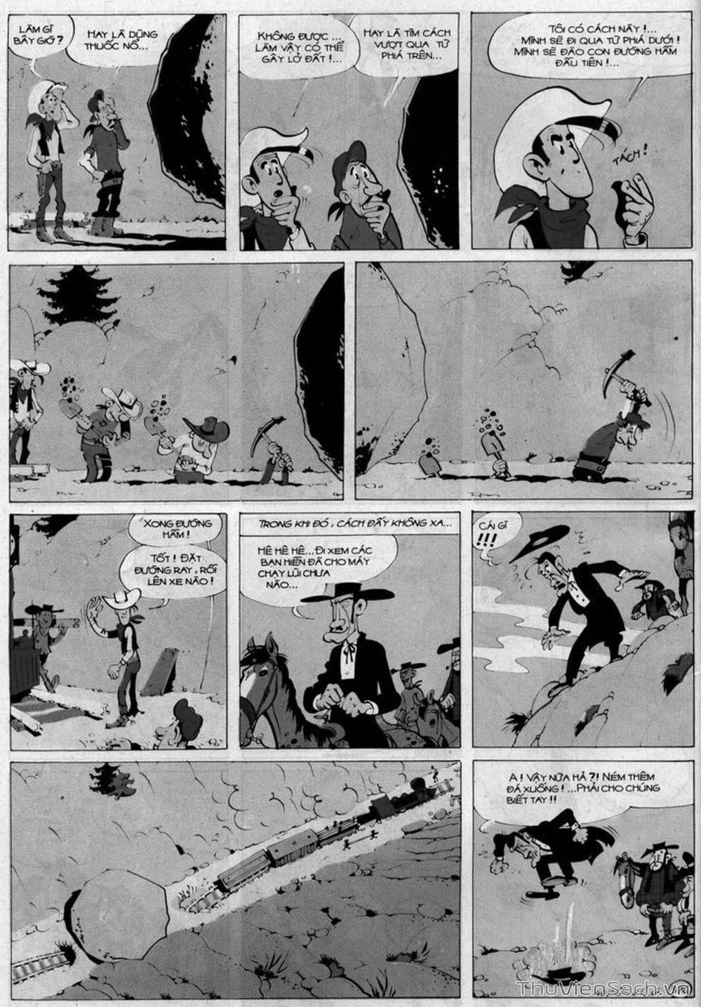 Truyện Tranh Cuộc Phiêu Lưu Kỳ Thú Của Lucky Luke trang 3