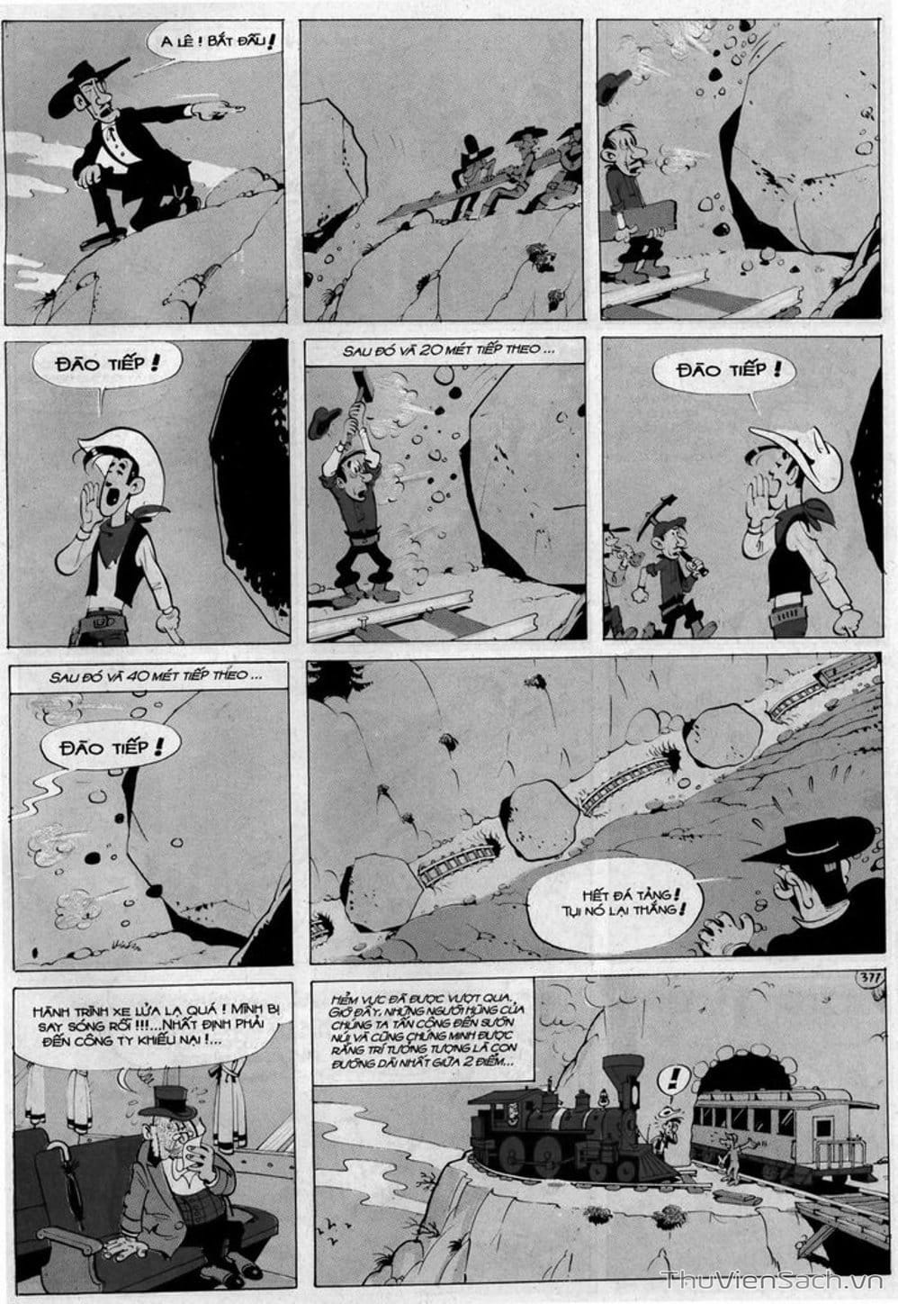 Truyện Tranh Cuộc Phiêu Lưu Kỳ Thú Của Lucky Luke trang 3
