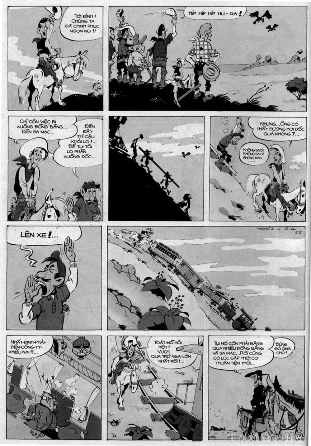 Truyện Tranh Cuộc Phiêu Lưu Kỳ Thú Của Lucky Luke trang 3