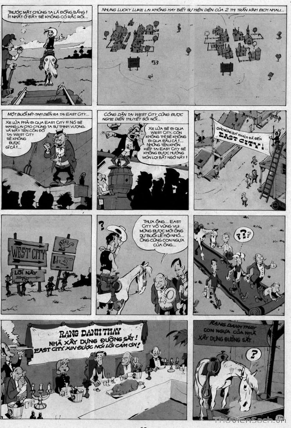 Truyện Tranh Cuộc Phiêu Lưu Kỳ Thú Của Lucky Luke trang 3