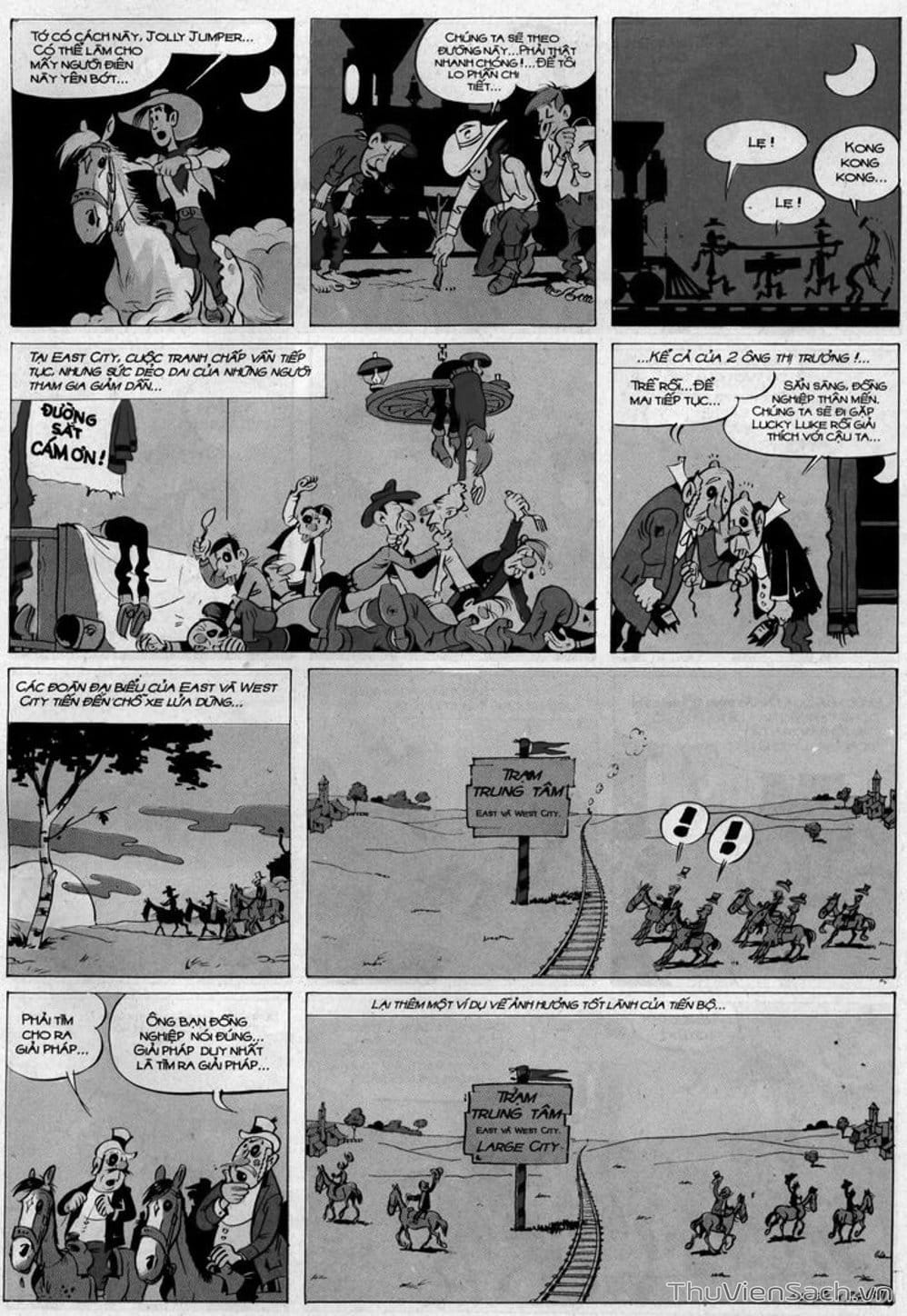 Truyện Tranh Cuộc Phiêu Lưu Kỳ Thú Của Lucky Luke trang 3