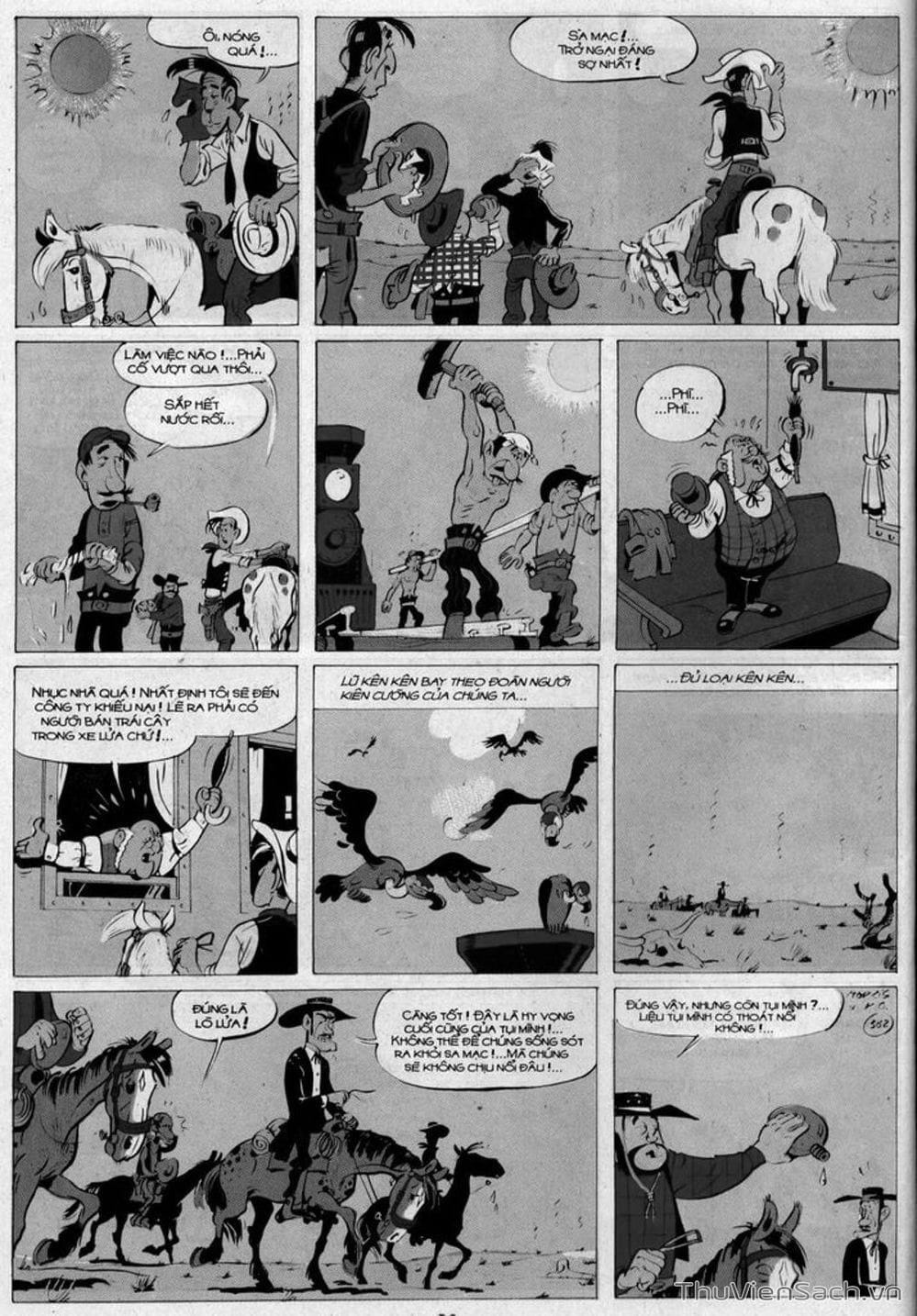 Truyện Tranh Cuộc Phiêu Lưu Kỳ Thú Của Lucky Luke trang 3