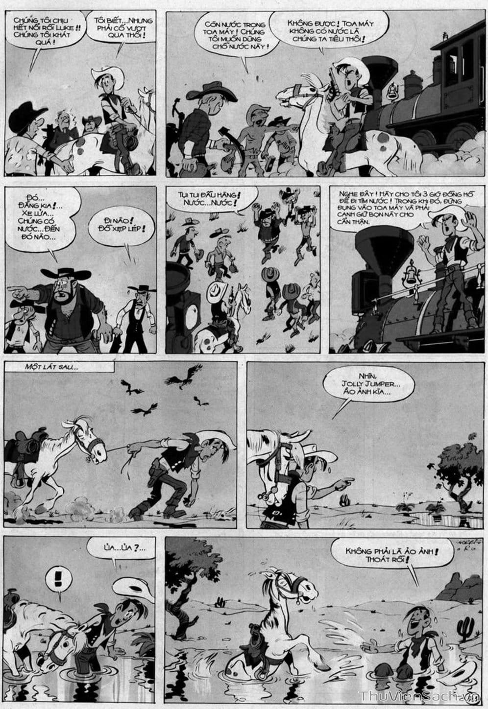 Truyện Tranh Cuộc Phiêu Lưu Kỳ Thú Của Lucky Luke trang 3