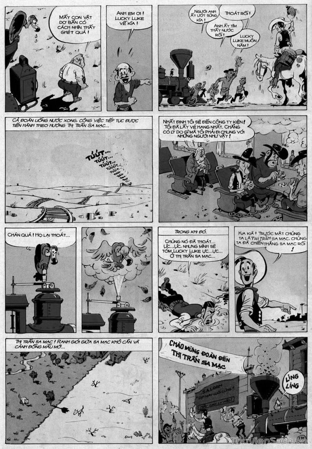 Truyện Tranh Cuộc Phiêu Lưu Kỳ Thú Của Lucky Luke trang 3