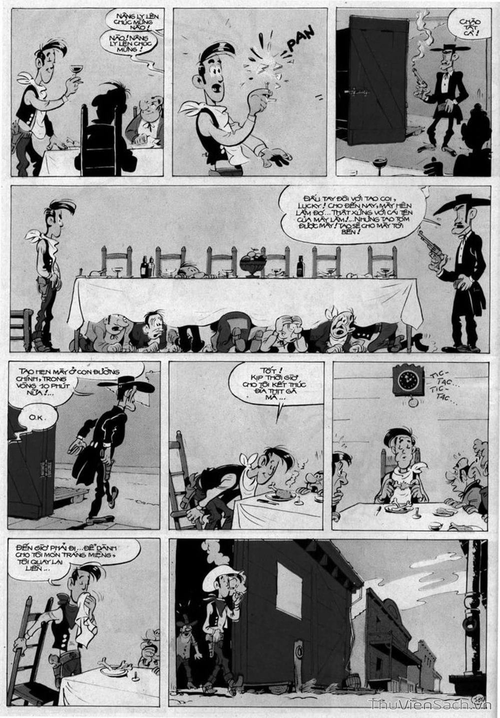 Truyện Tranh Cuộc Phiêu Lưu Kỳ Thú Của Lucky Luke trang 3