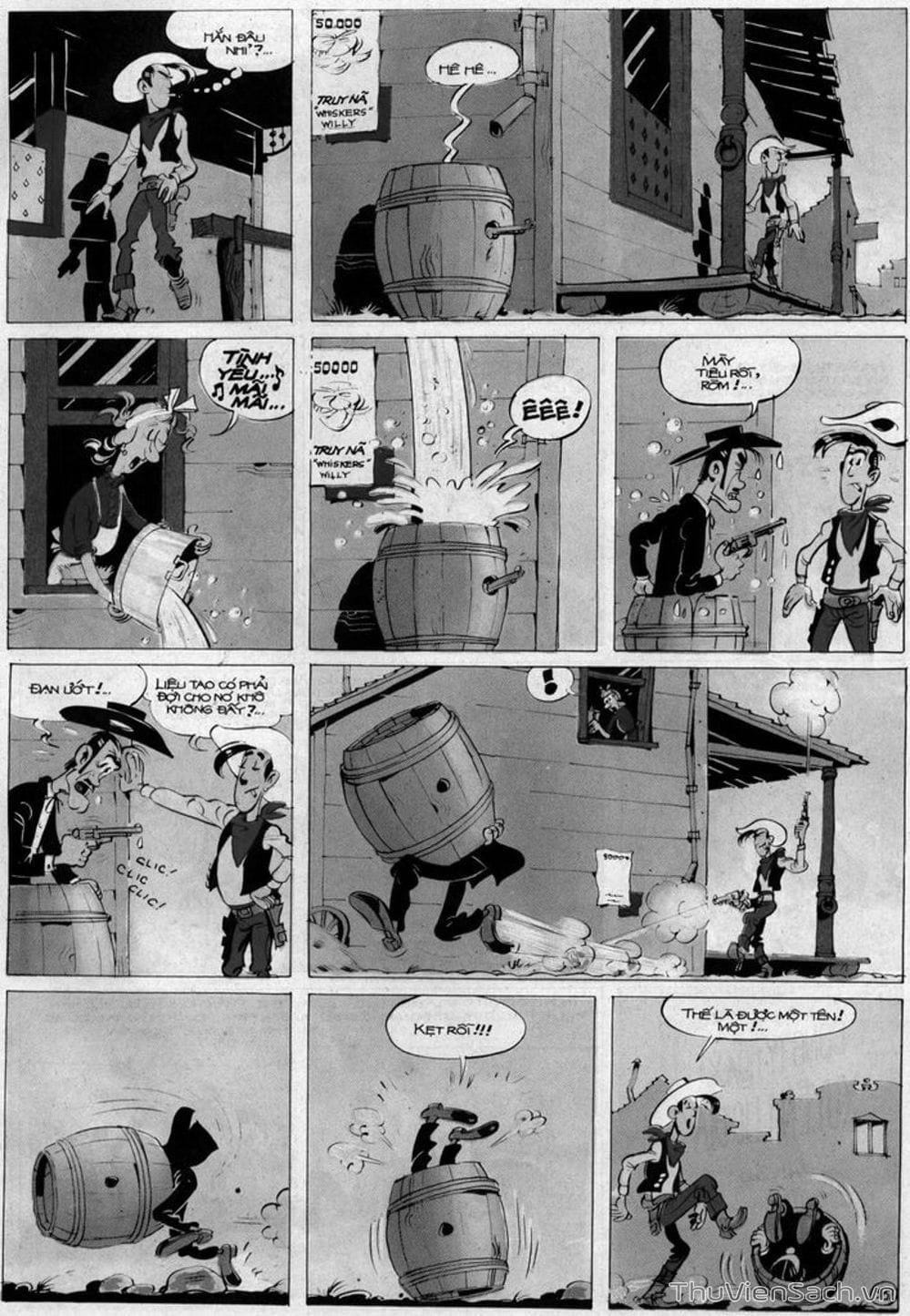 Truyện Tranh Cuộc Phiêu Lưu Kỳ Thú Của Lucky Luke trang 3