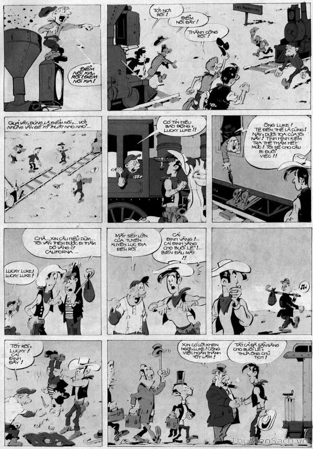 Truyện Tranh Cuộc Phiêu Lưu Kỳ Thú Của Lucky Luke trang 3