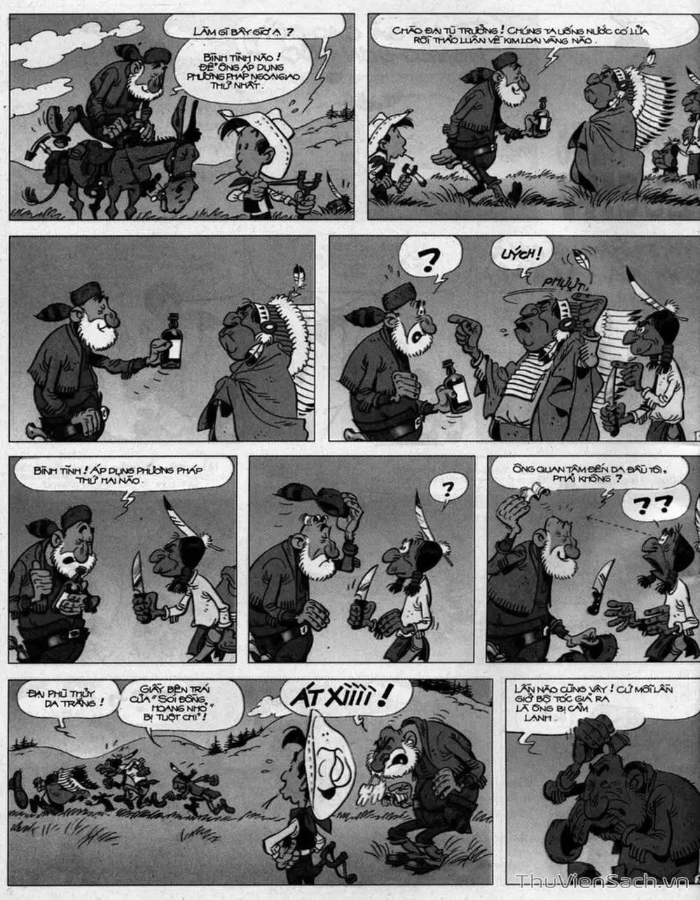 Truyện Tranh Cuộc Phiêu Lưu Kỳ Thú Của Lucky Luke trang 3