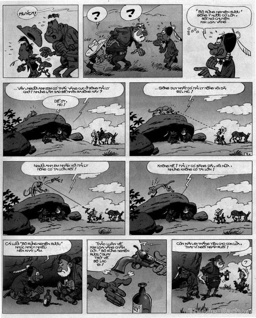 Truyện Tranh Cuộc Phiêu Lưu Kỳ Thú Của Lucky Luke trang 3