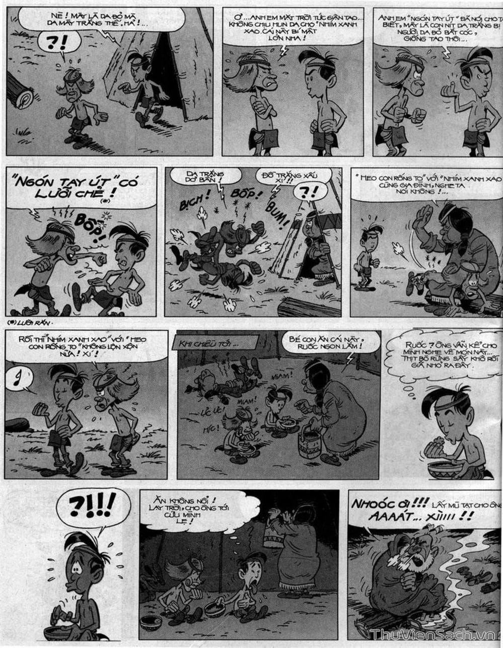 Truyện Tranh Cuộc Phiêu Lưu Kỳ Thú Của Lucky Luke trang 3