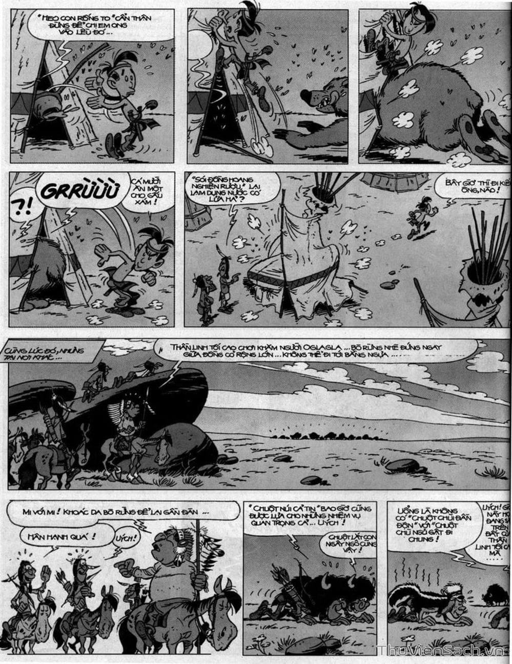 Truyện Tranh Cuộc Phiêu Lưu Kỳ Thú Của Lucky Luke trang 3