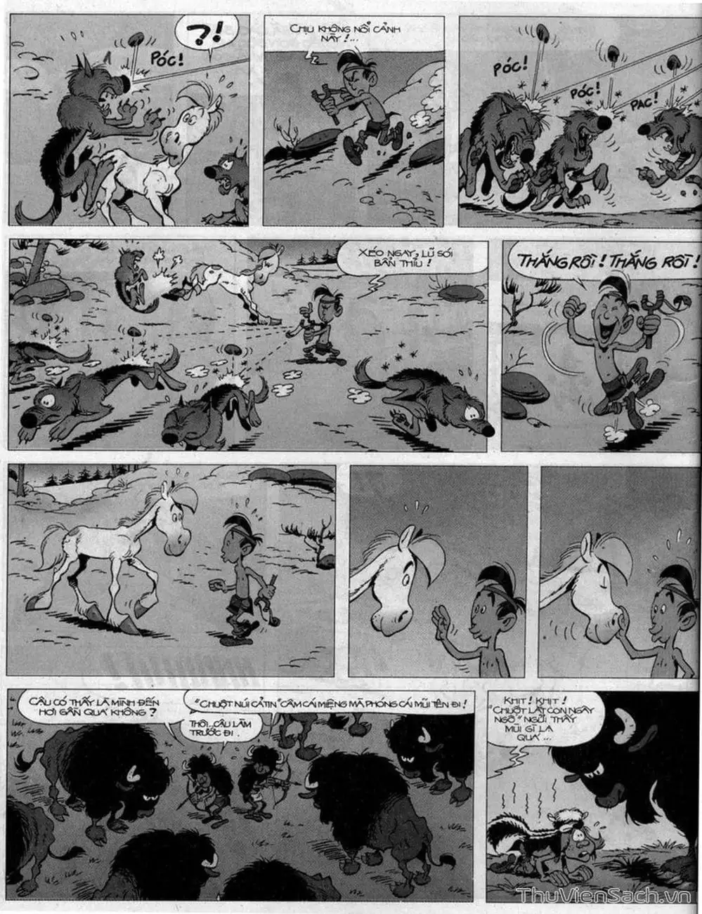 Truyện Tranh Cuộc Phiêu Lưu Kỳ Thú Của Lucky Luke trang 3