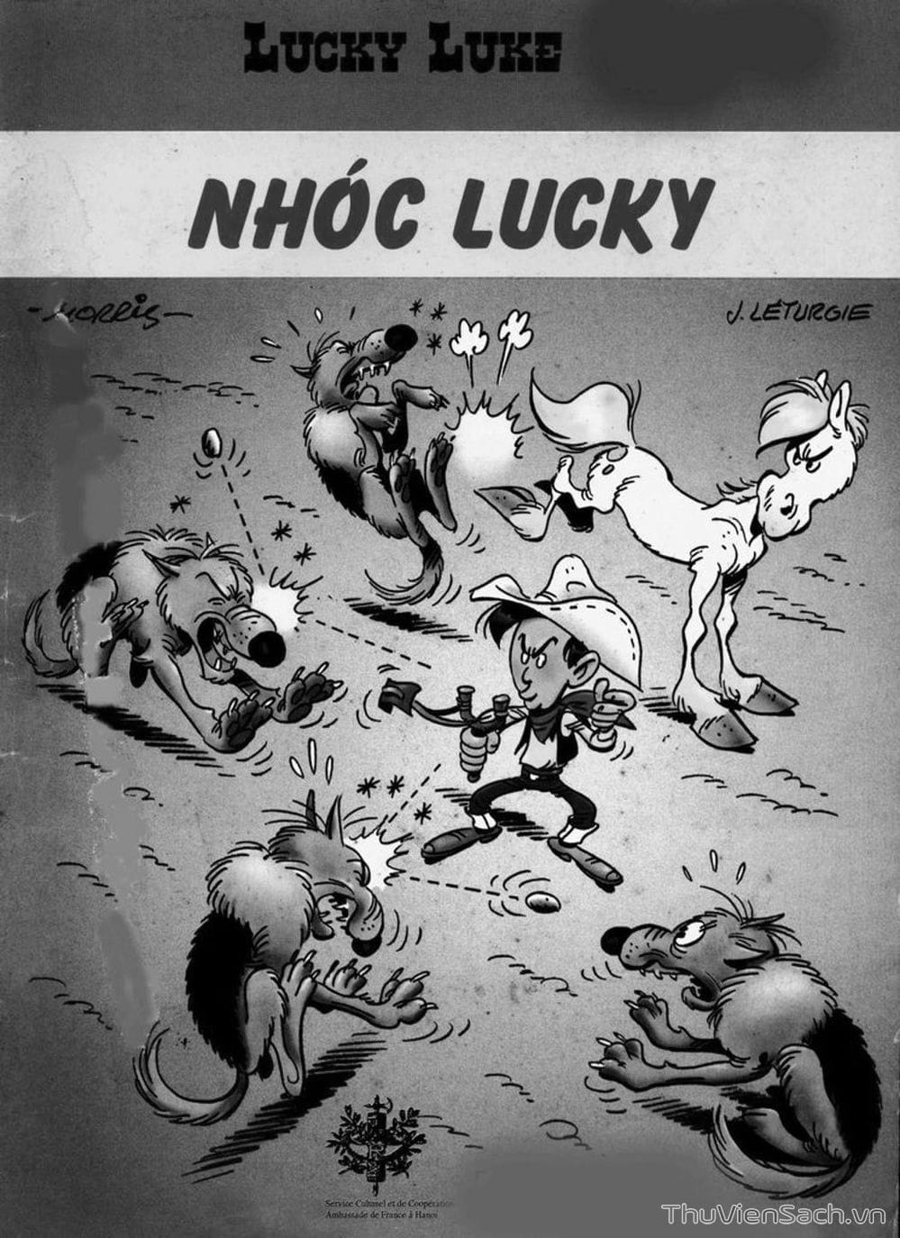 Truyện Tranh Cuộc Phiêu Lưu Kỳ Thú Của Lucky Luke trang 3