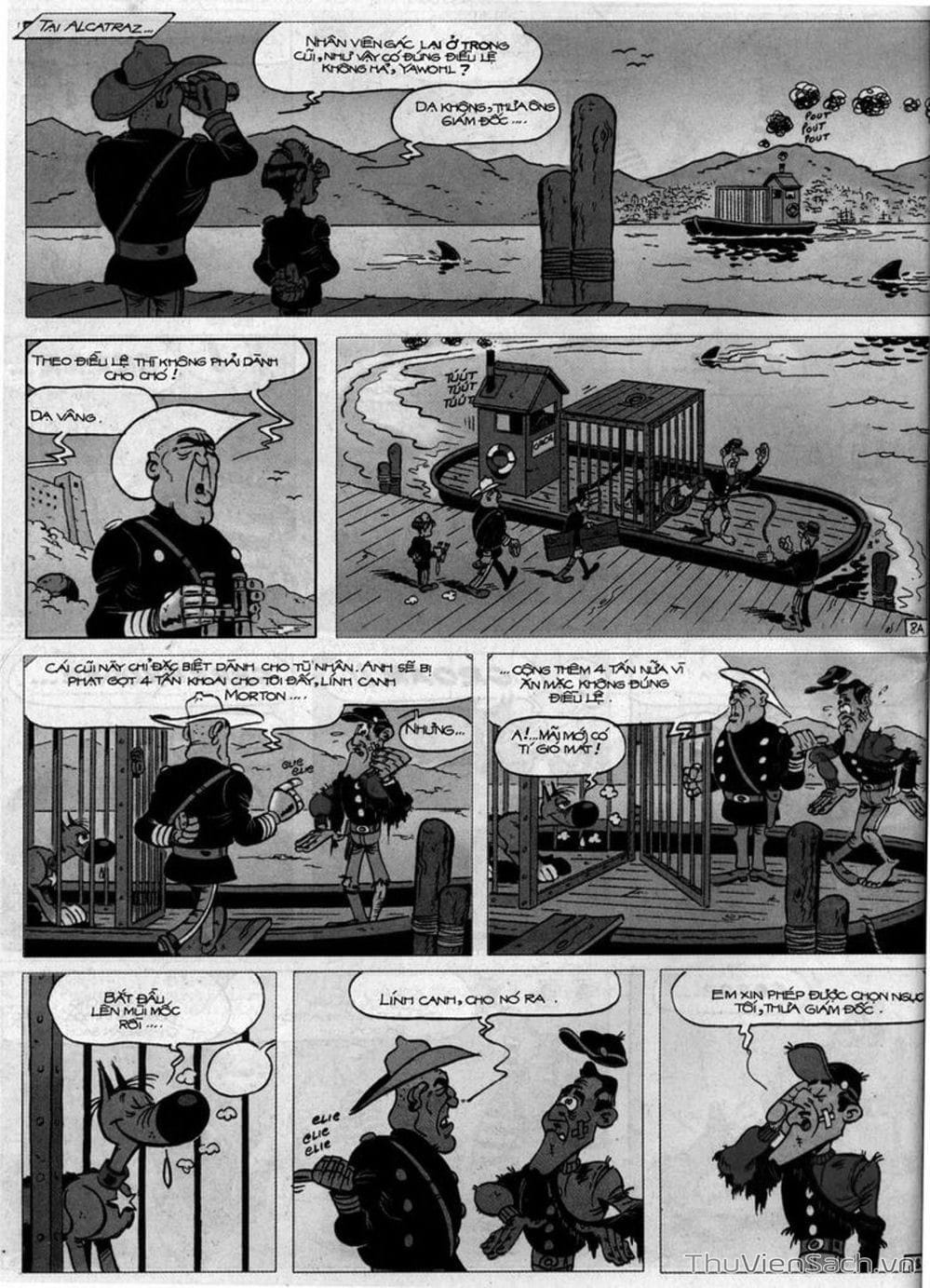 Truyện Tranh Cuộc Phiêu Lưu Kỳ Thú Của Lucky Luke trang 3