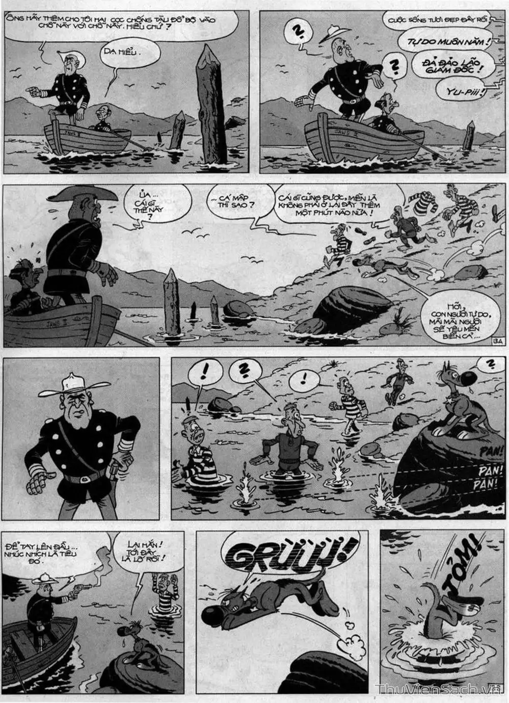 Truyện Tranh Cuộc Phiêu Lưu Kỳ Thú Của Lucky Luke trang 3