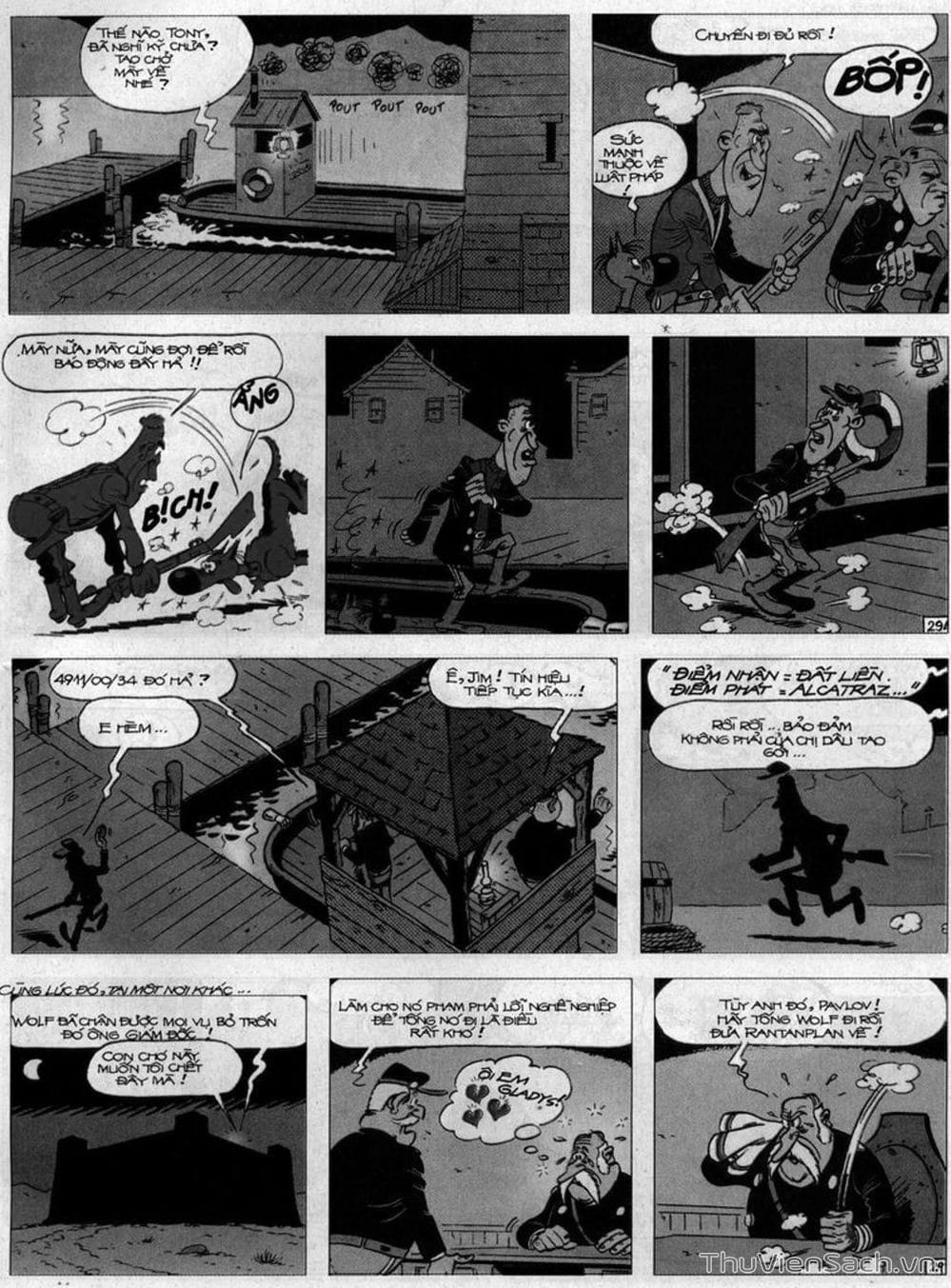 Truyện Tranh Cuộc Phiêu Lưu Kỳ Thú Của Lucky Luke trang 3