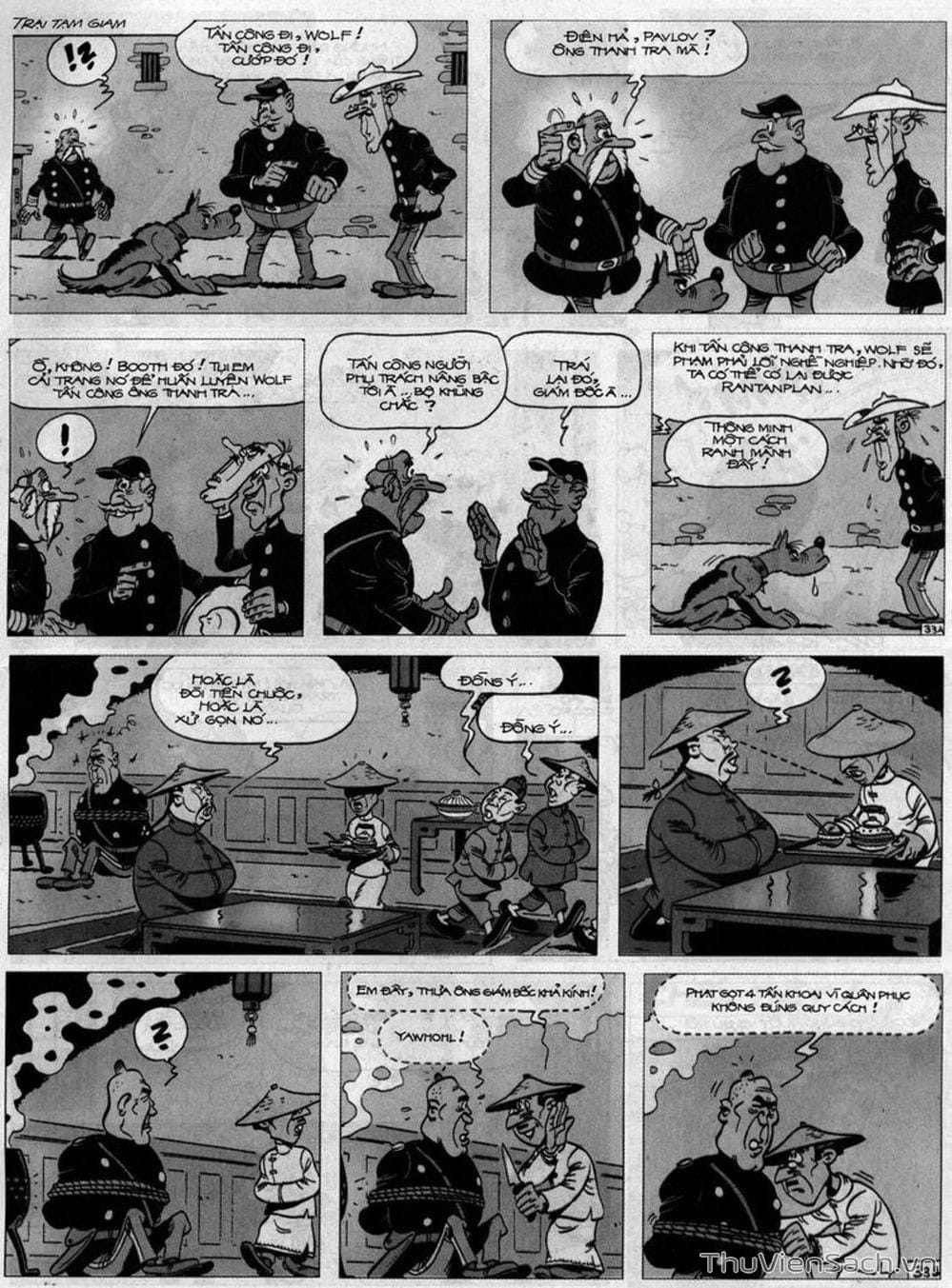 Truyện Tranh Cuộc Phiêu Lưu Kỳ Thú Của Lucky Luke trang 3