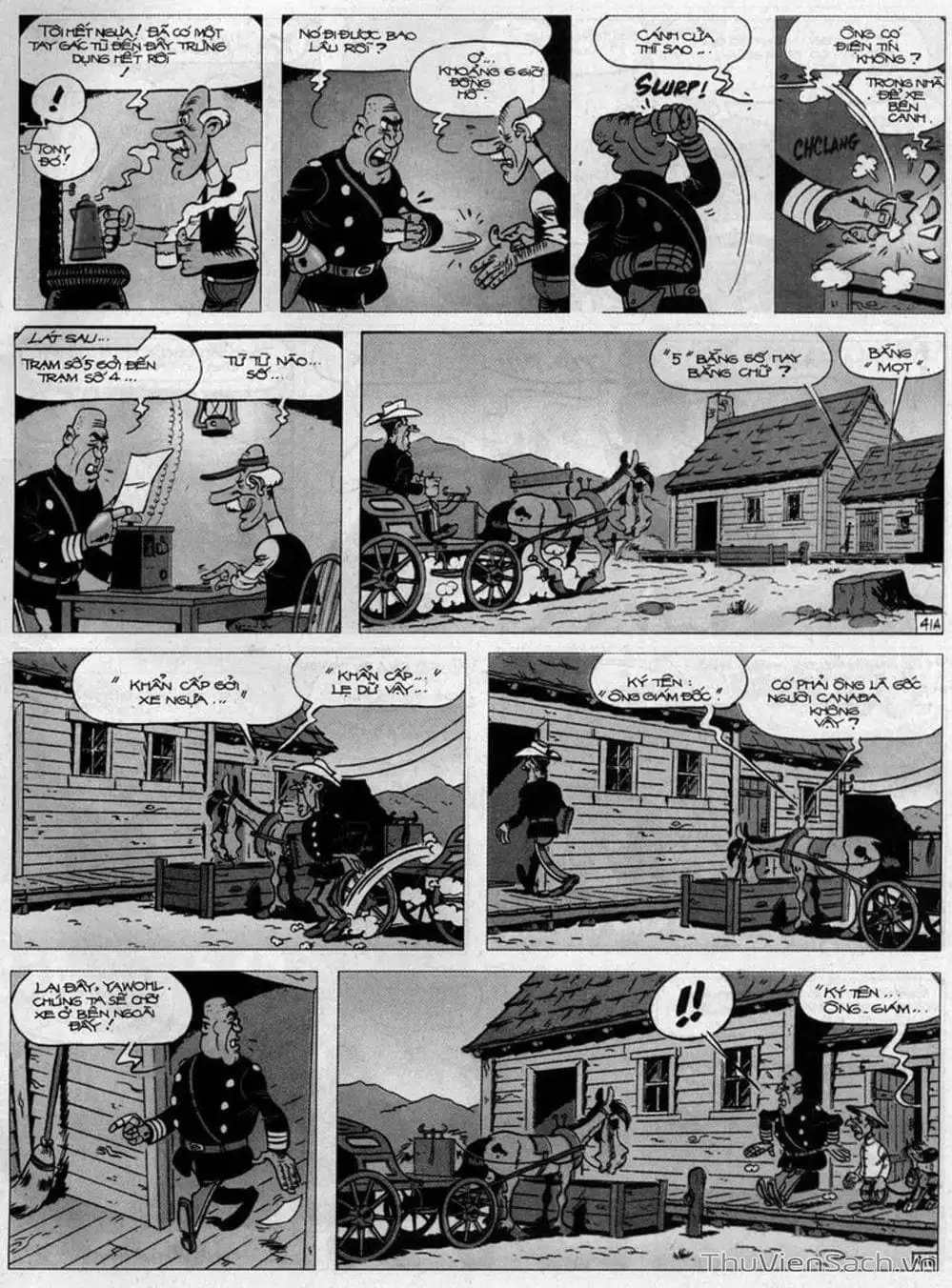 Truyện Tranh Cuộc Phiêu Lưu Kỳ Thú Của Lucky Luke trang 3