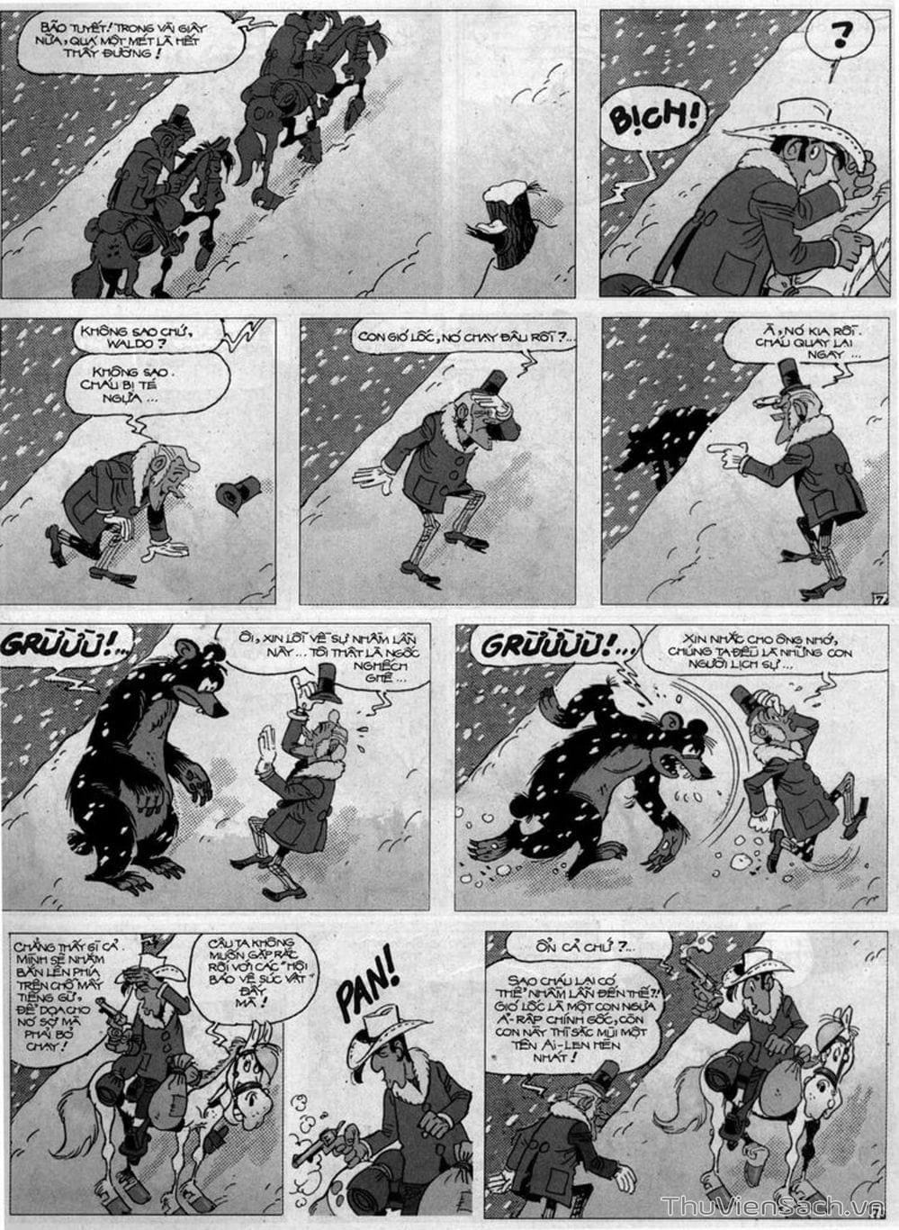 Truyện Tranh Cuộc Phiêu Lưu Kỳ Thú Của Lucky Luke trang 3