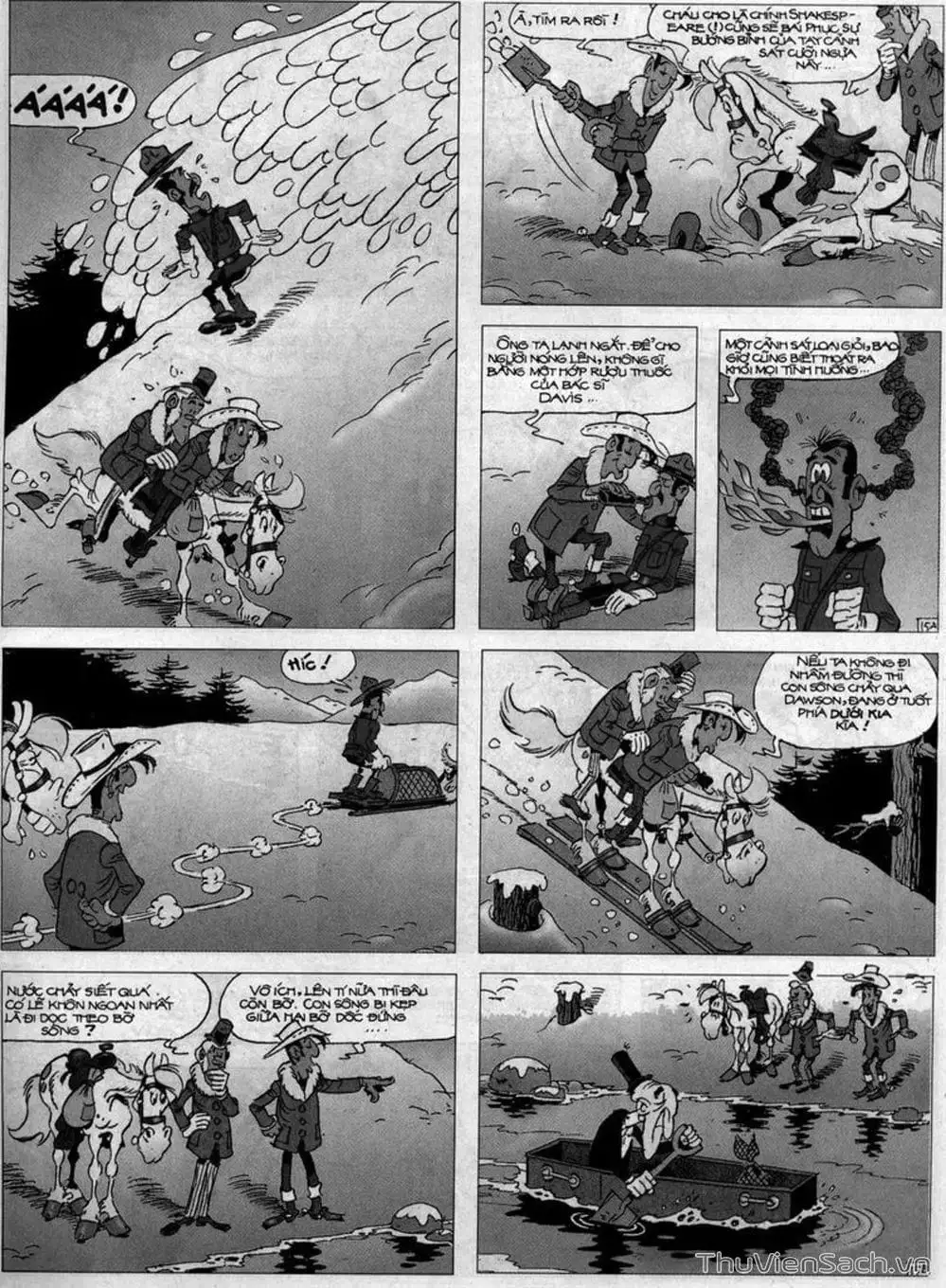 Truyện Tranh Cuộc Phiêu Lưu Kỳ Thú Của Lucky Luke trang 3