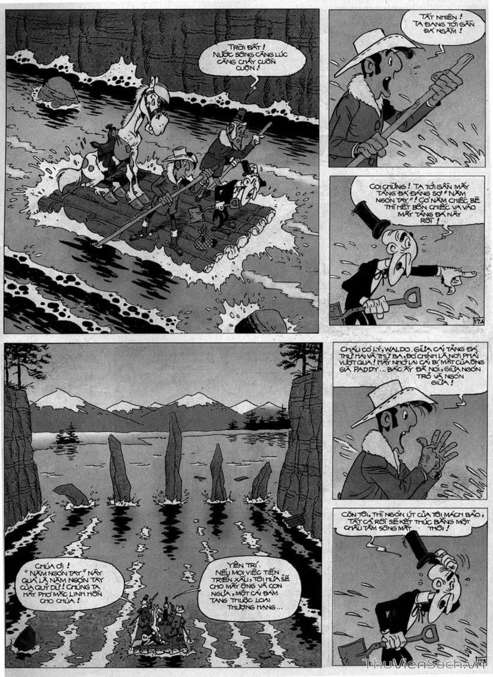 Truyện Tranh Cuộc Phiêu Lưu Kỳ Thú Của Lucky Luke trang 3