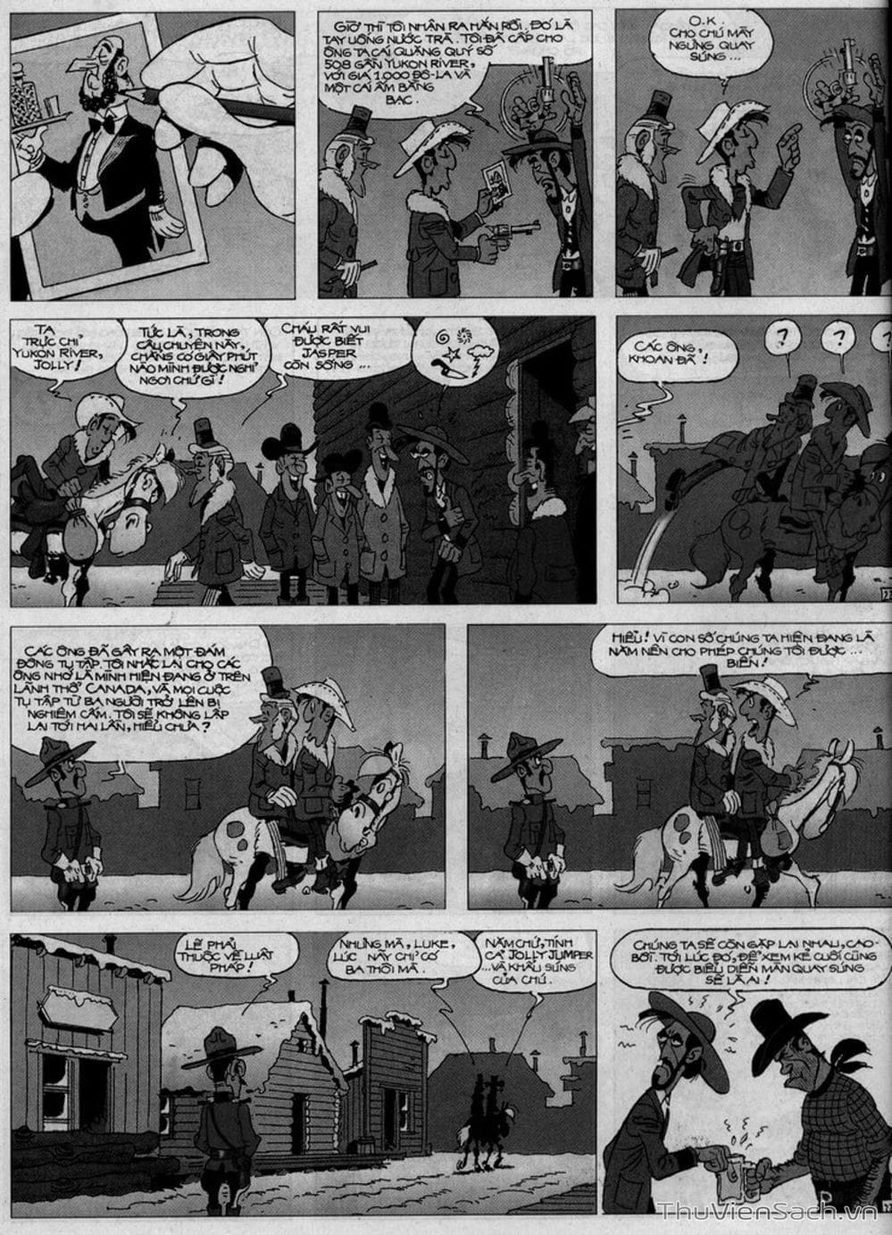 Truyện Tranh Cuộc Phiêu Lưu Kỳ Thú Của Lucky Luke trang 3