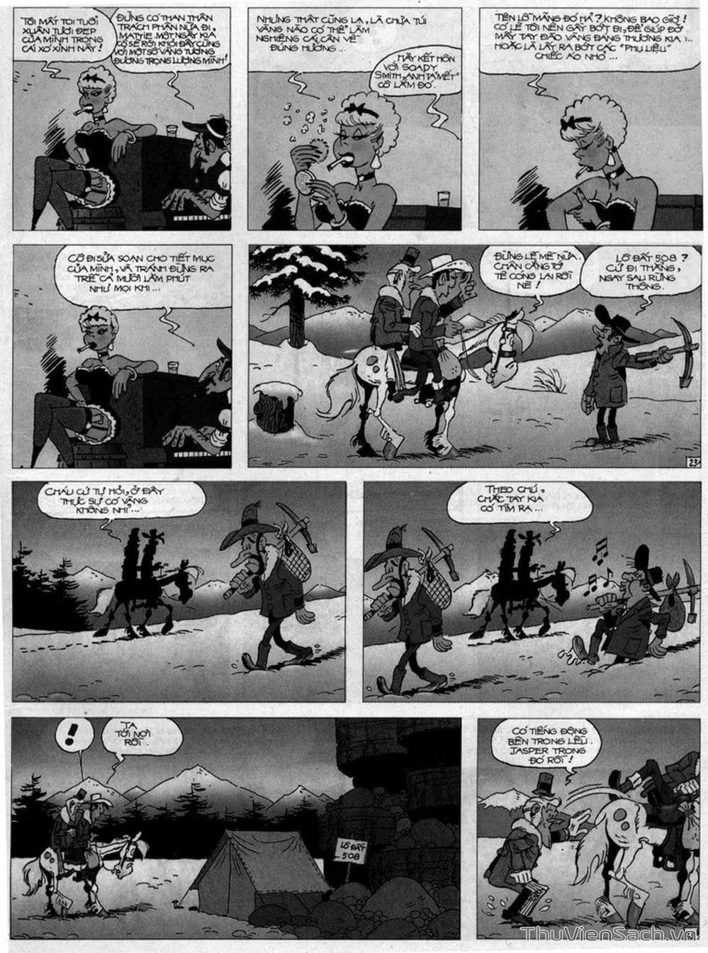 Truyện Tranh Cuộc Phiêu Lưu Kỳ Thú Của Lucky Luke trang 3