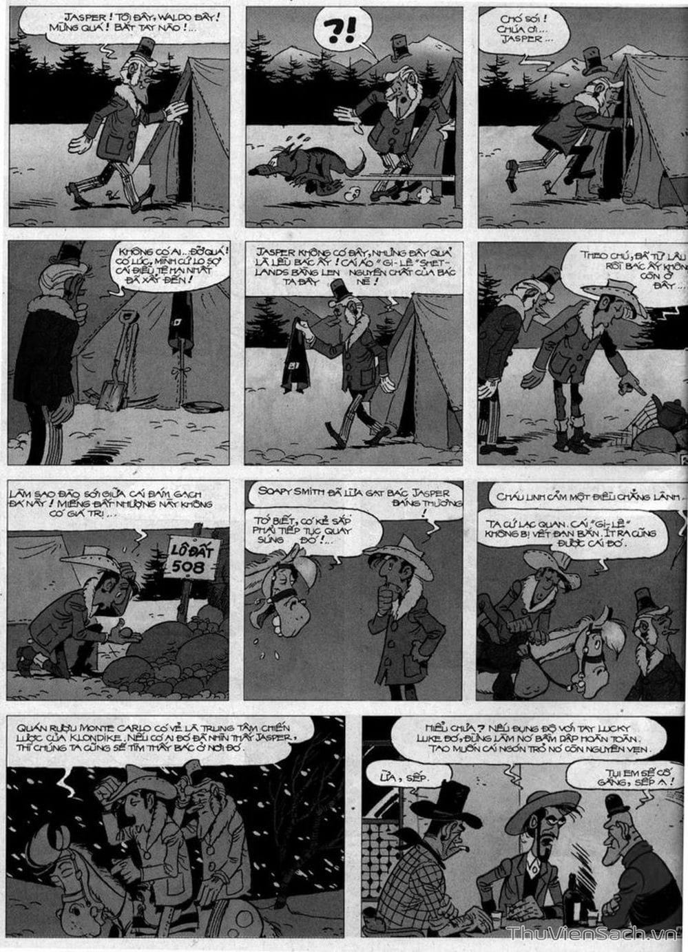 Truyện Tranh Cuộc Phiêu Lưu Kỳ Thú Của Lucky Luke trang 3