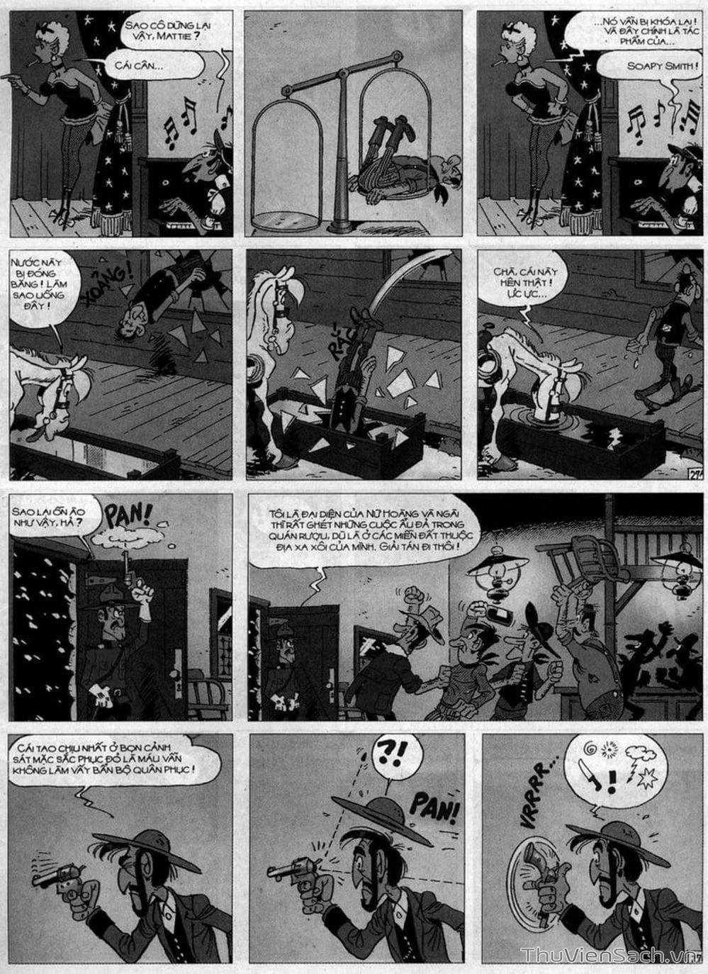 Truyện Tranh Cuộc Phiêu Lưu Kỳ Thú Của Lucky Luke trang 3