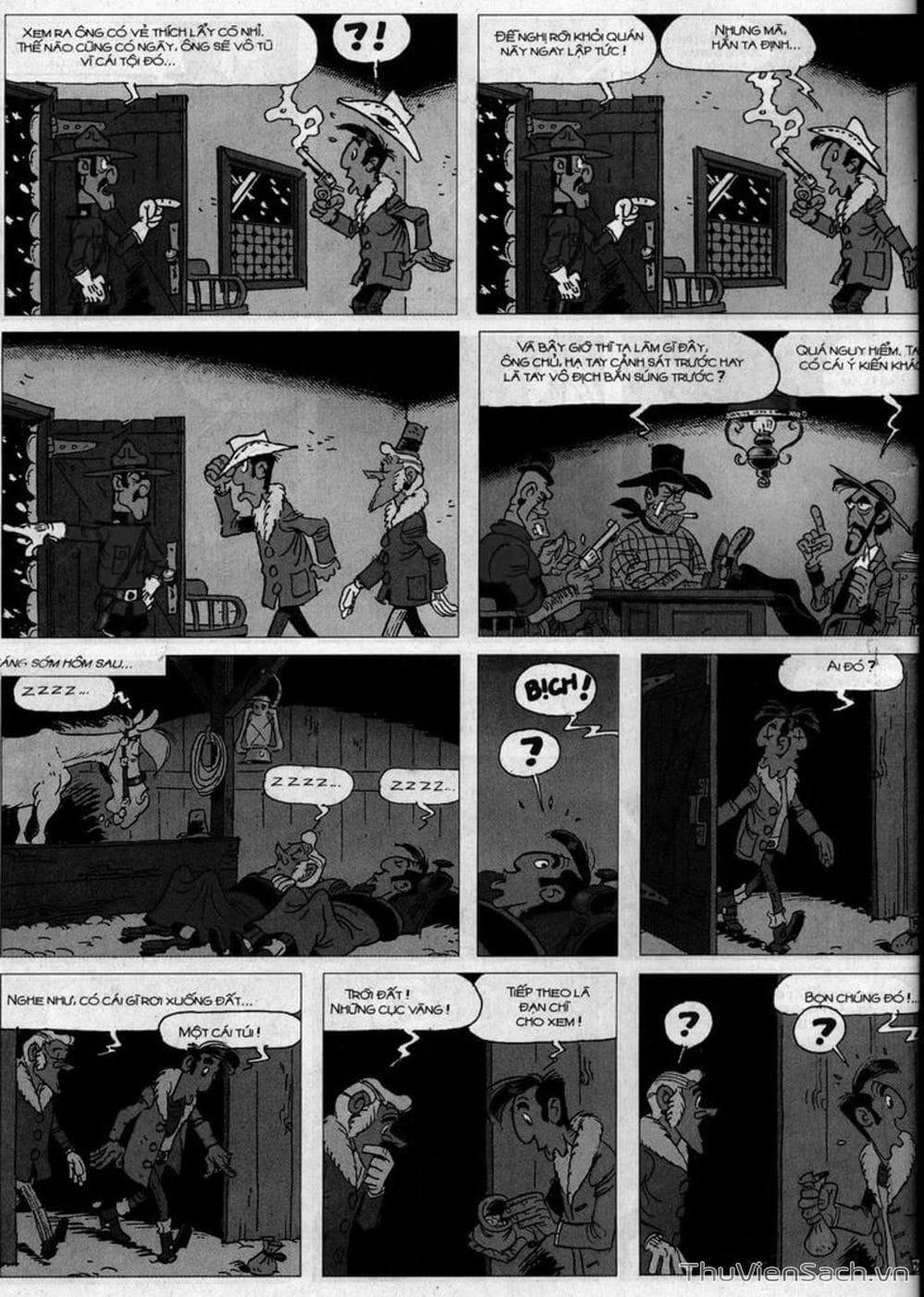 Truyện Tranh Cuộc Phiêu Lưu Kỳ Thú Của Lucky Luke trang 3