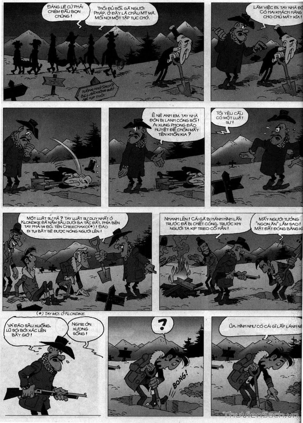 Truyện Tranh Cuộc Phiêu Lưu Kỳ Thú Của Lucky Luke trang 3