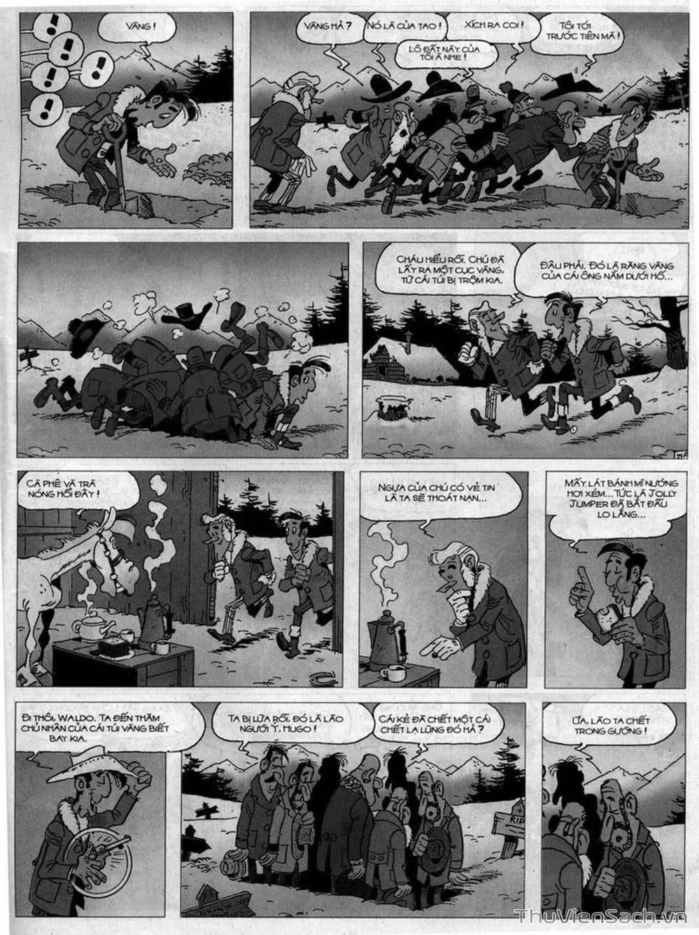 Truyện Tranh Cuộc Phiêu Lưu Kỳ Thú Của Lucky Luke trang 3