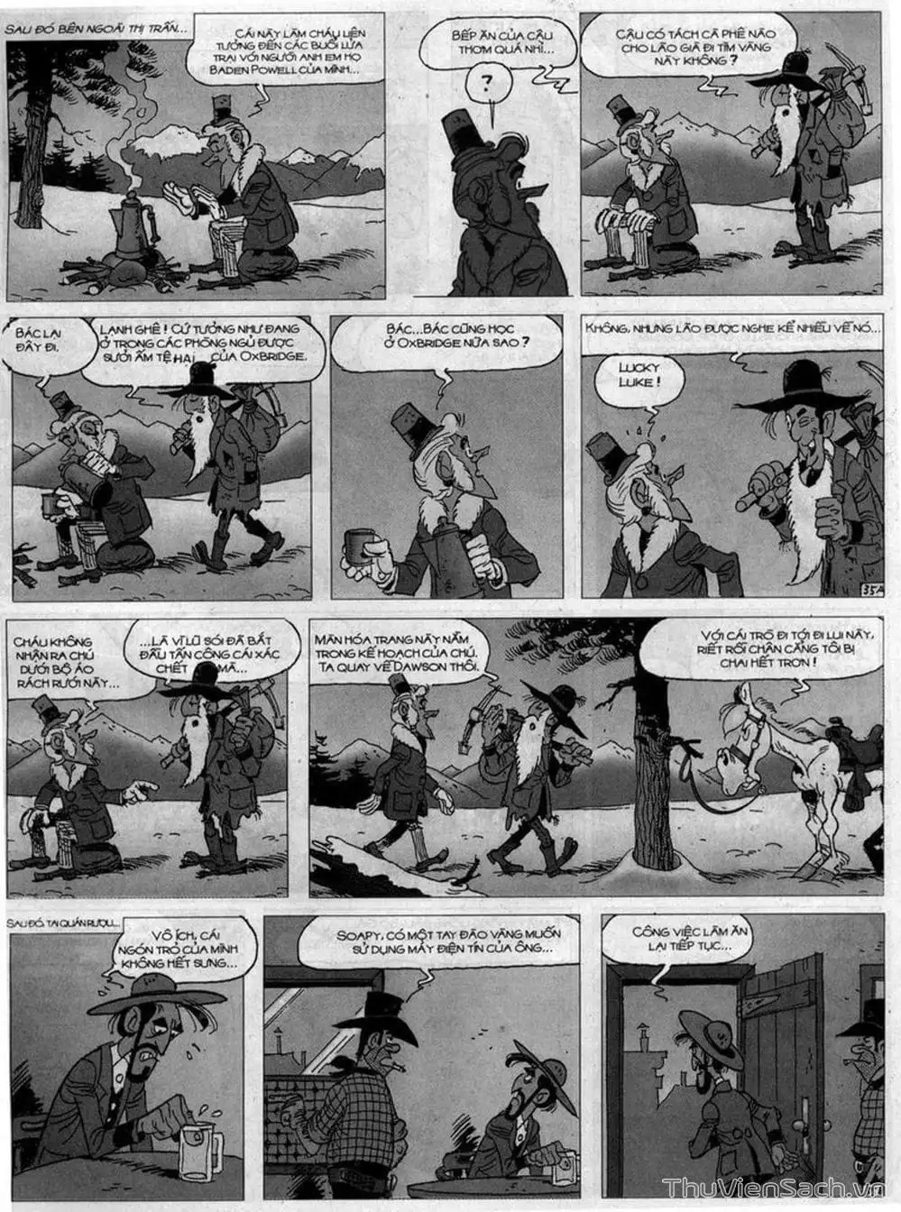 Truyện Tranh Cuộc Phiêu Lưu Kỳ Thú Của Lucky Luke trang 3