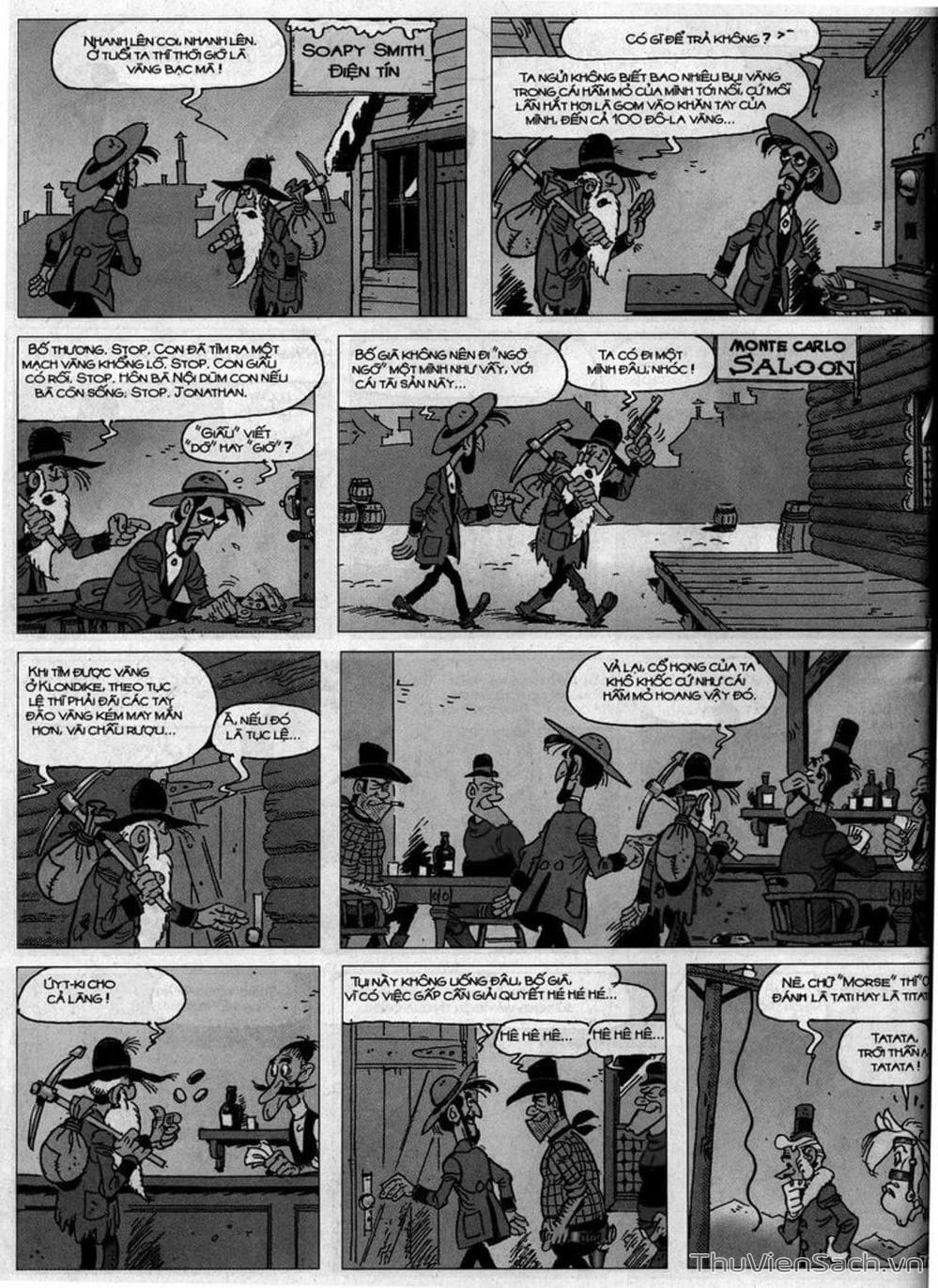 Truyện Tranh Cuộc Phiêu Lưu Kỳ Thú Của Lucky Luke trang 3