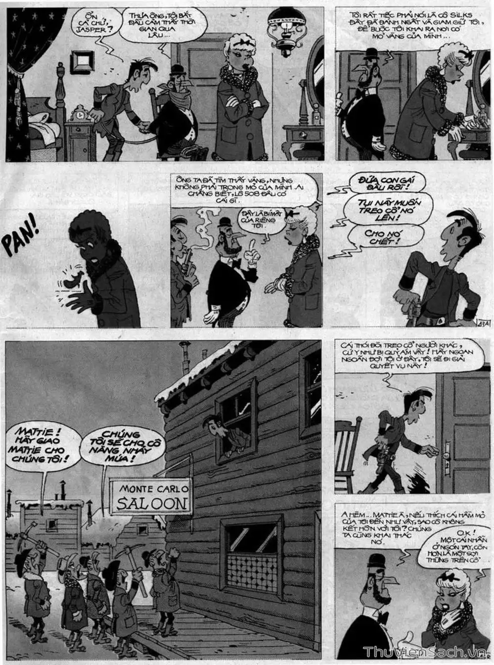 Truyện Tranh Cuộc Phiêu Lưu Kỳ Thú Của Lucky Luke trang 3