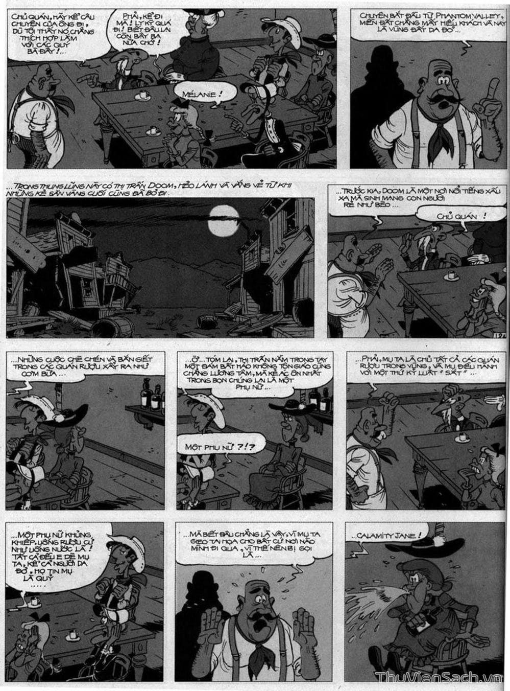 Truyện Tranh Cuộc Phiêu Lưu Kỳ Thú Của Lucky Luke trang 3