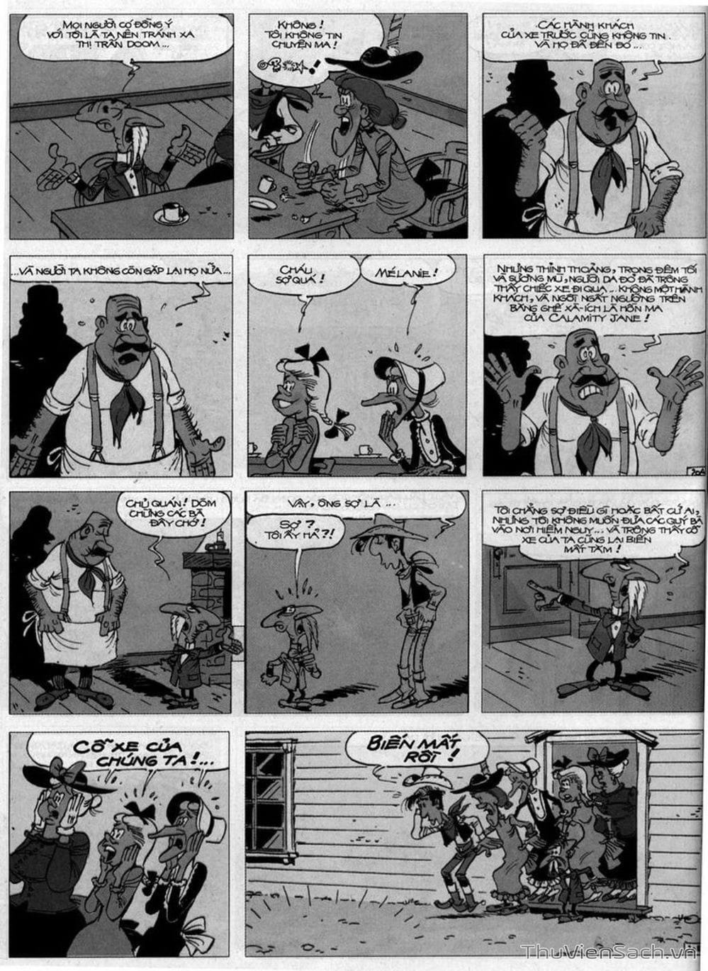 Truyện Tranh Cuộc Phiêu Lưu Kỳ Thú Của Lucky Luke trang 3