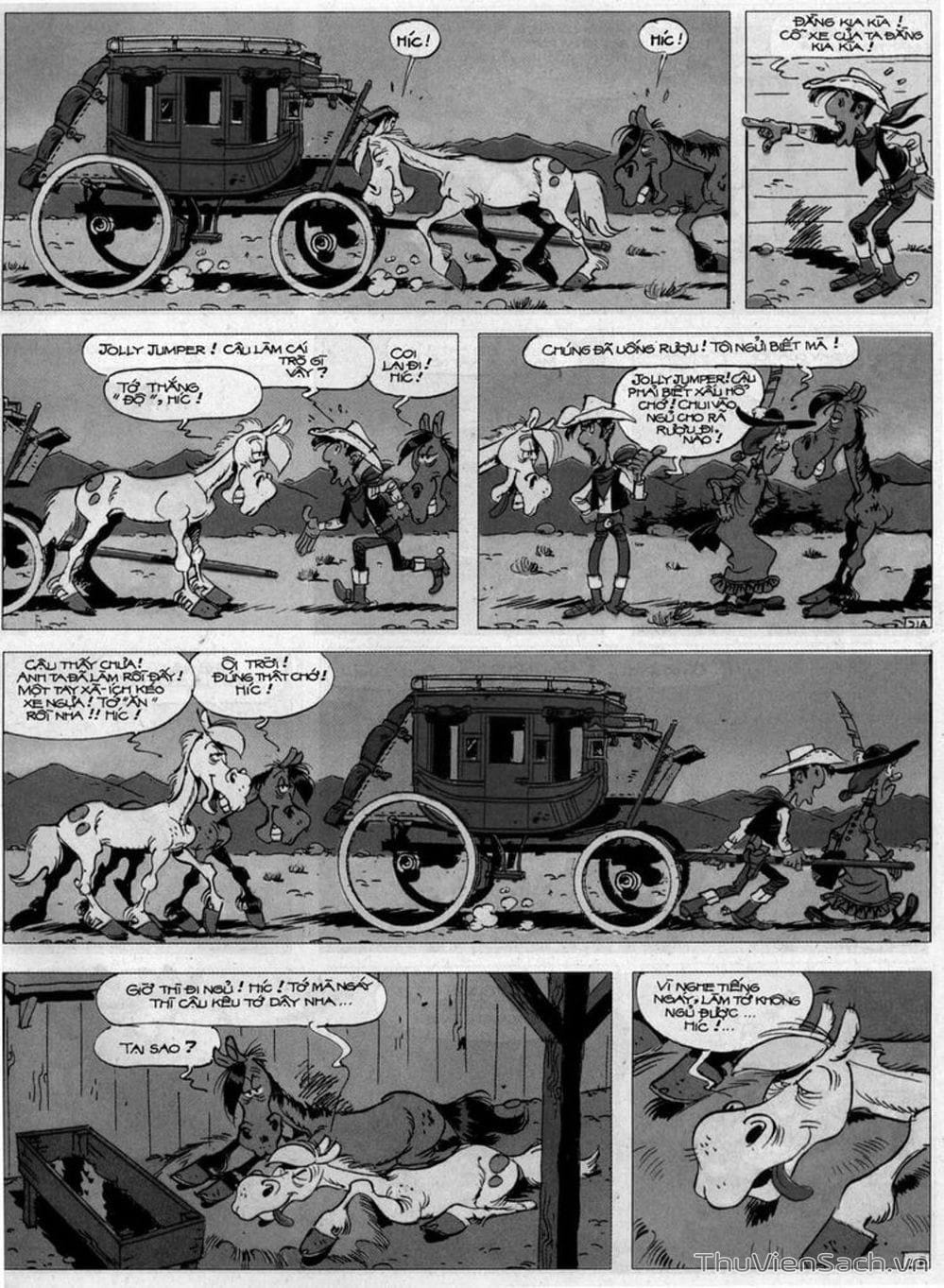 Truyện Tranh Cuộc Phiêu Lưu Kỳ Thú Của Lucky Luke trang 3