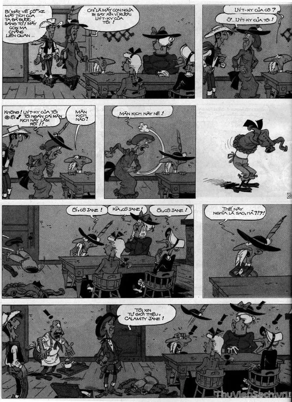 Truyện Tranh Cuộc Phiêu Lưu Kỳ Thú Của Lucky Luke trang 3