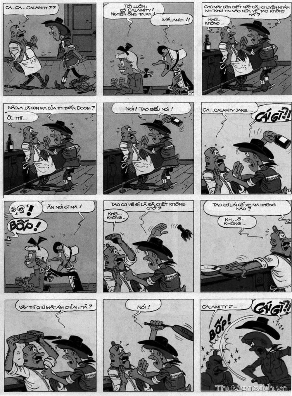 Truyện Tranh Cuộc Phiêu Lưu Kỳ Thú Của Lucky Luke trang 3