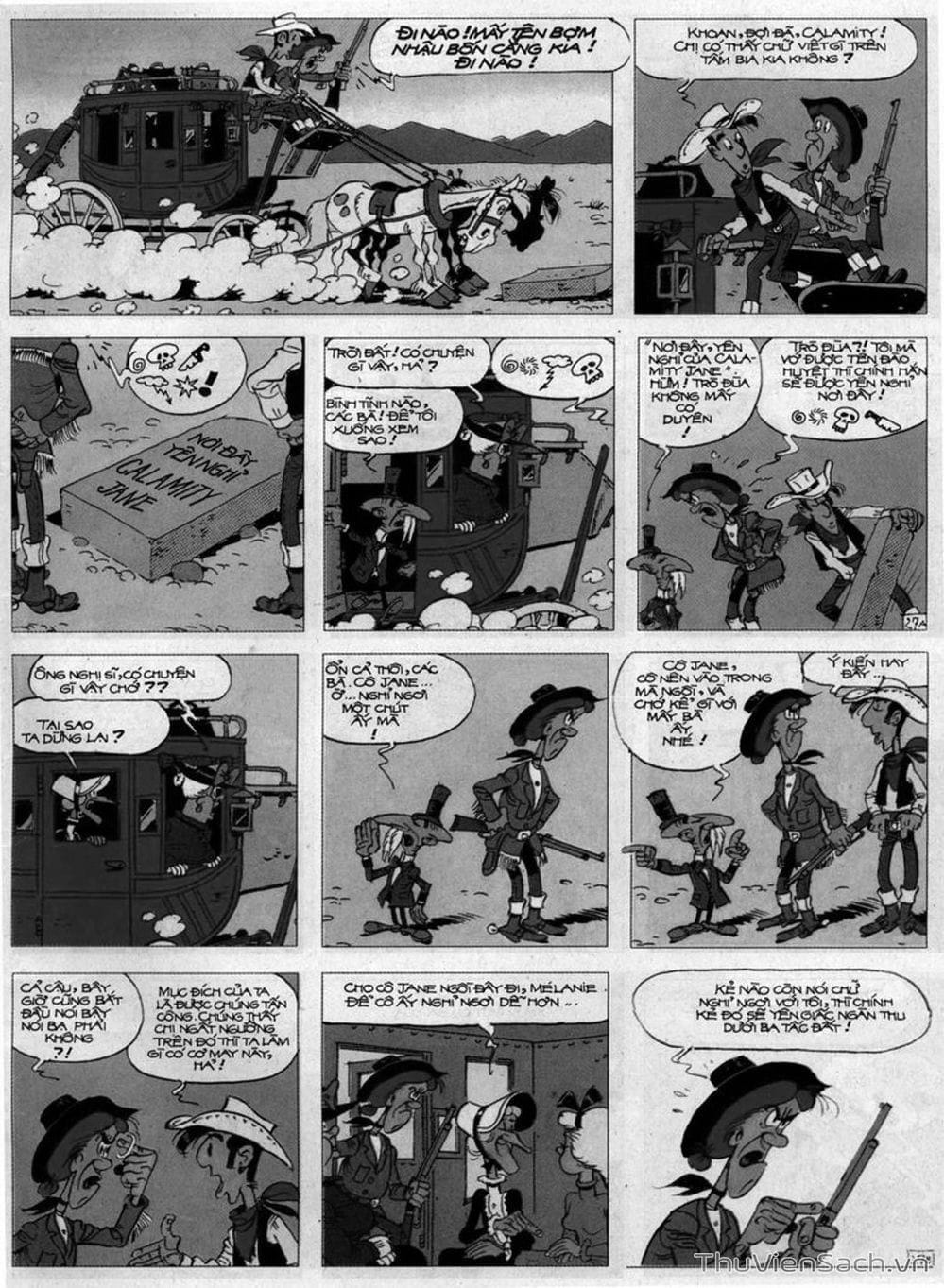 Truyện Tranh Cuộc Phiêu Lưu Kỳ Thú Của Lucky Luke trang 3